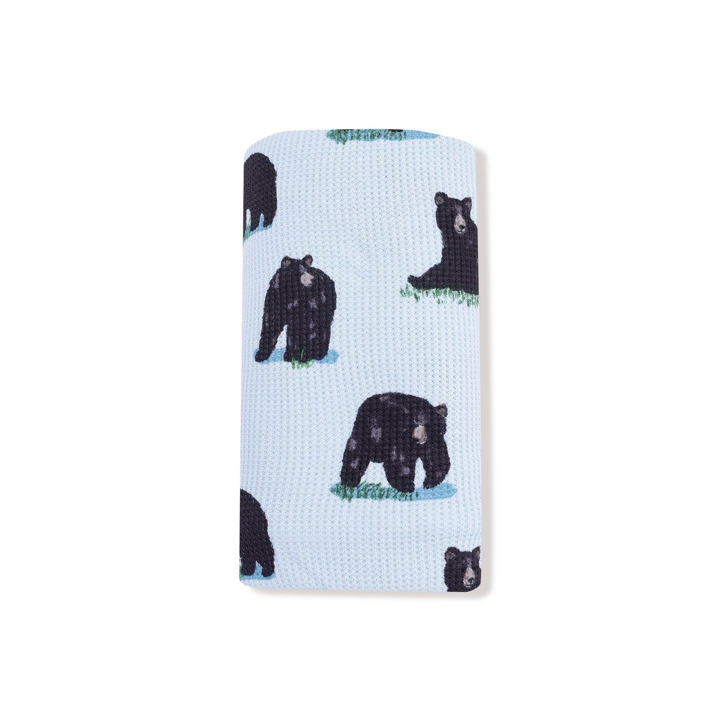 Swaddle Blanket in our  Black Bears print from Angel Dear