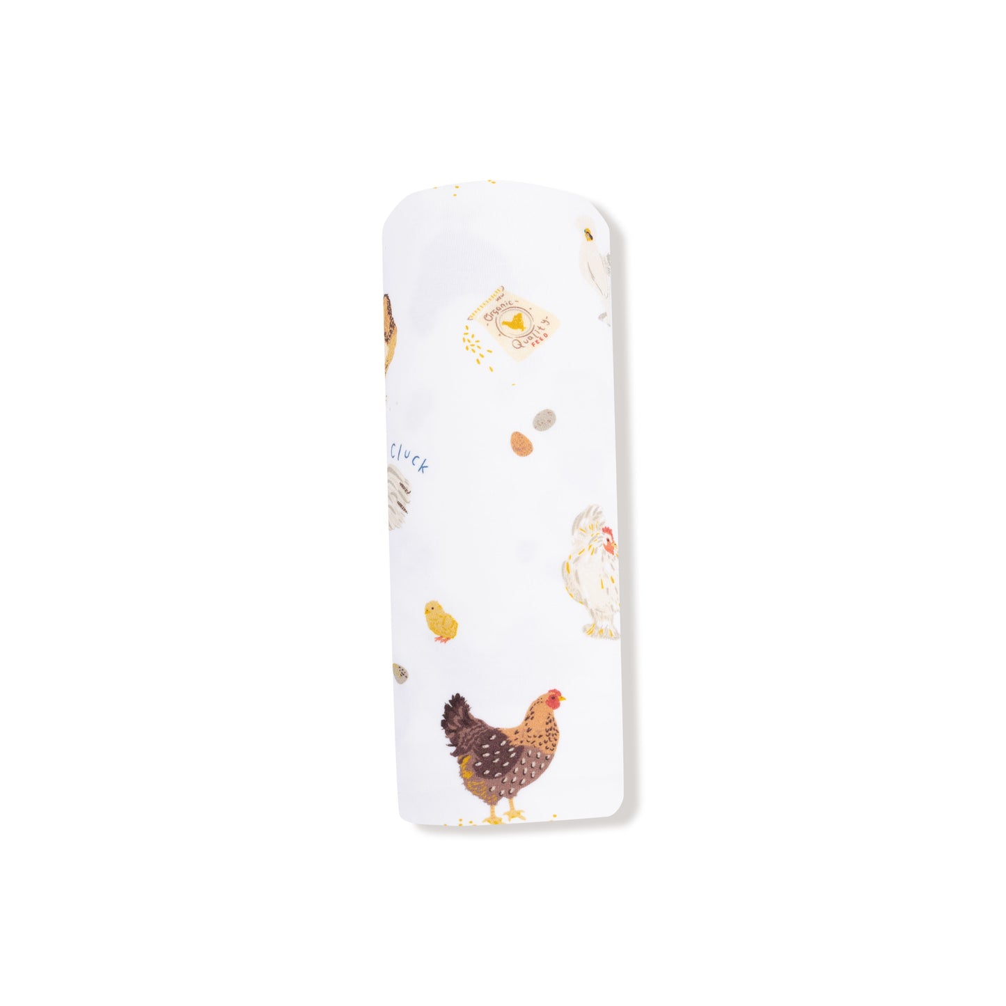 Swaddle Blanket in our  Collector Chickens - Unisex print from Angel Dear