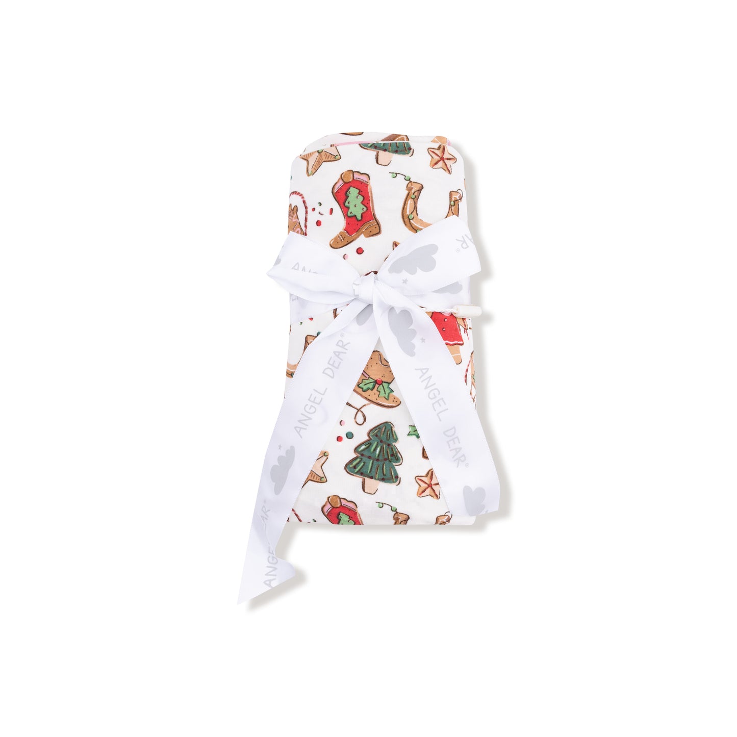 Swaddle Blanket in our  Cowgirl Christmas print from Angel Dear