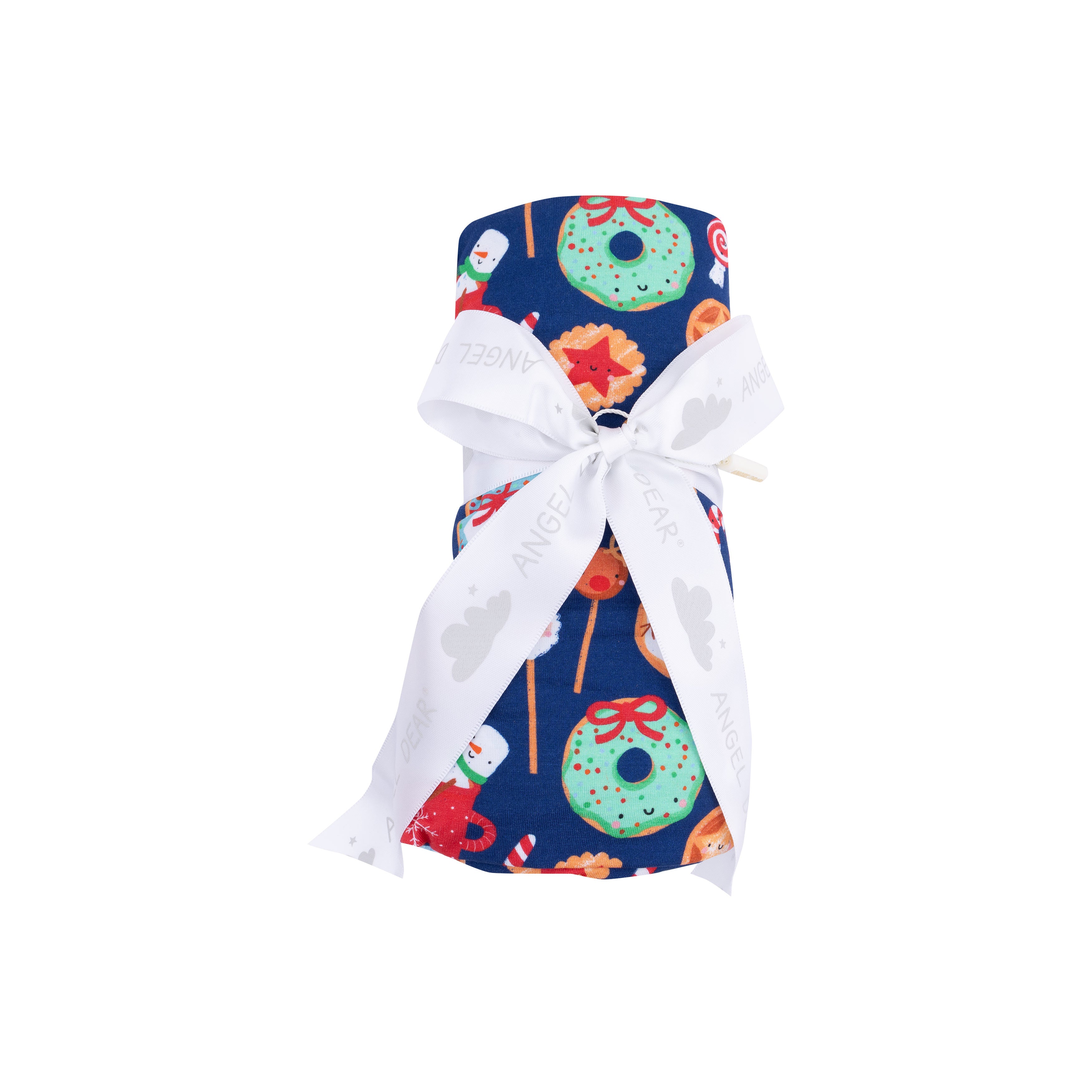 Swaddle Blanket in our  Christmas Treats print from Angel Dear