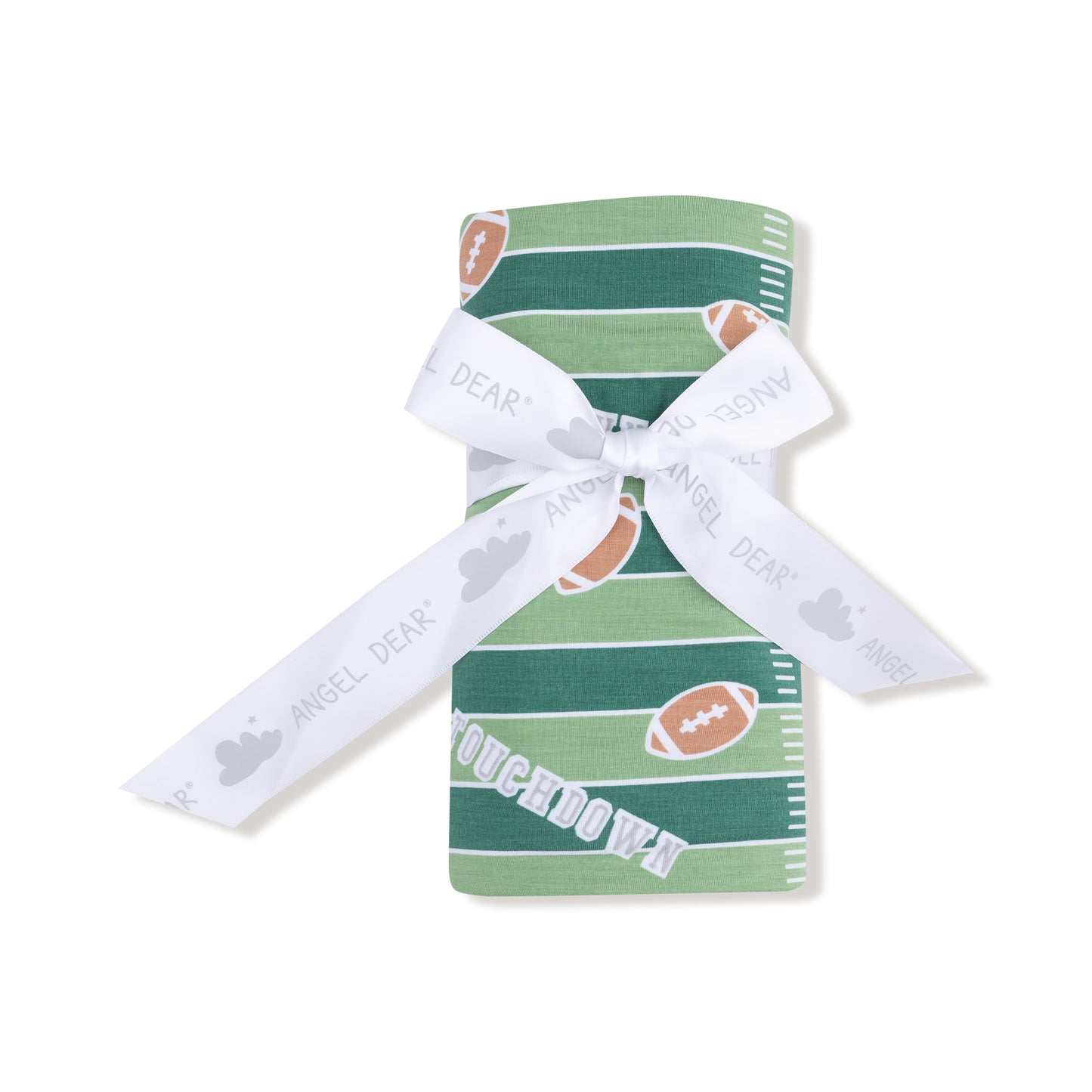 Swaddle Blanket in our  Football Field - Glow in the Dark print from Angel Dear