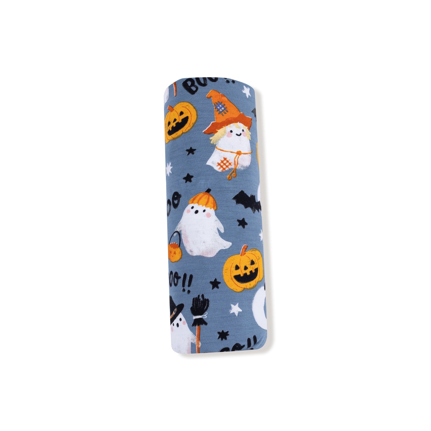 Swaddle Blanket in our  Costumed Ghosts - Glow In The Dark print from Angel Dear