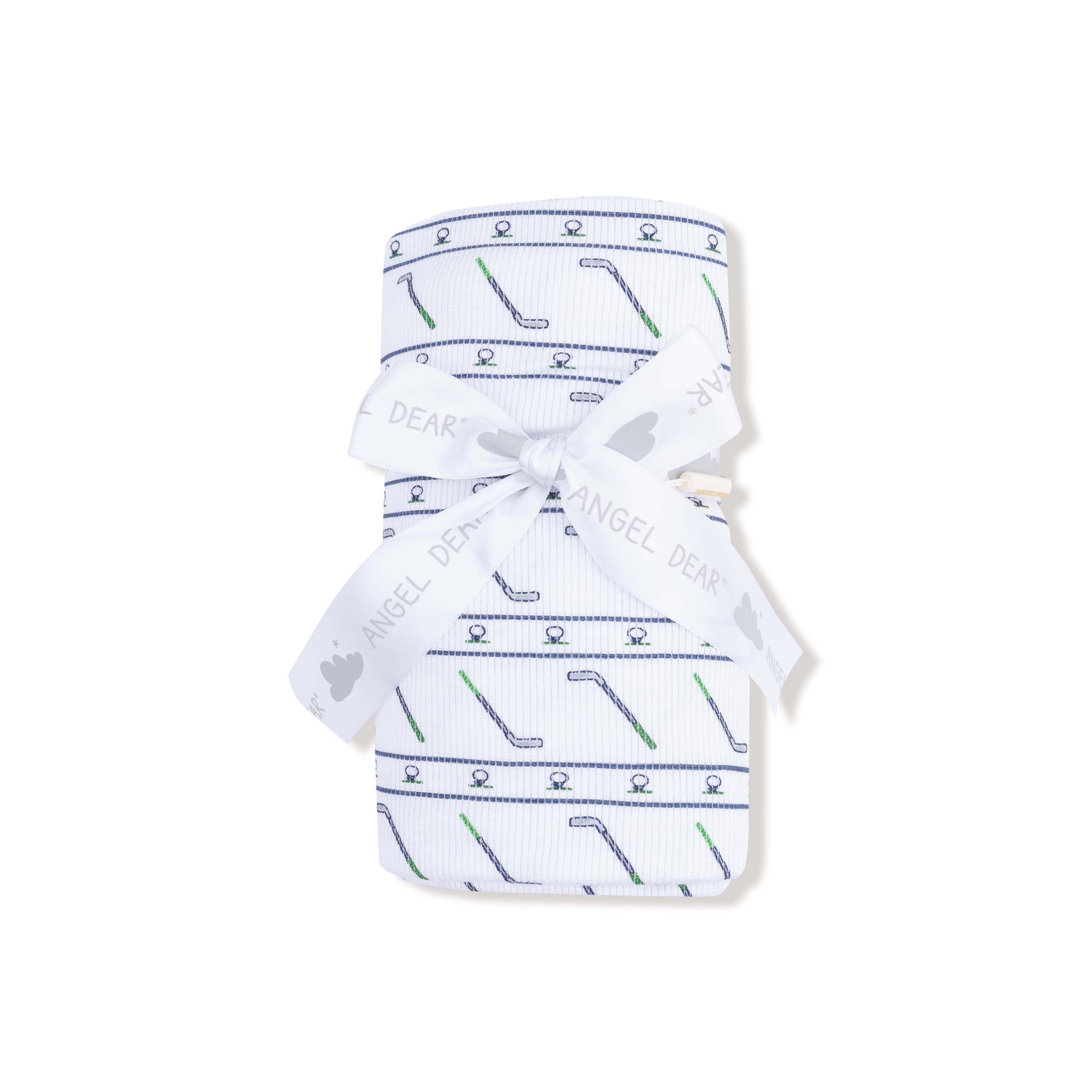 Swaddle Blanket in our  Golf Club print from Angel Dear