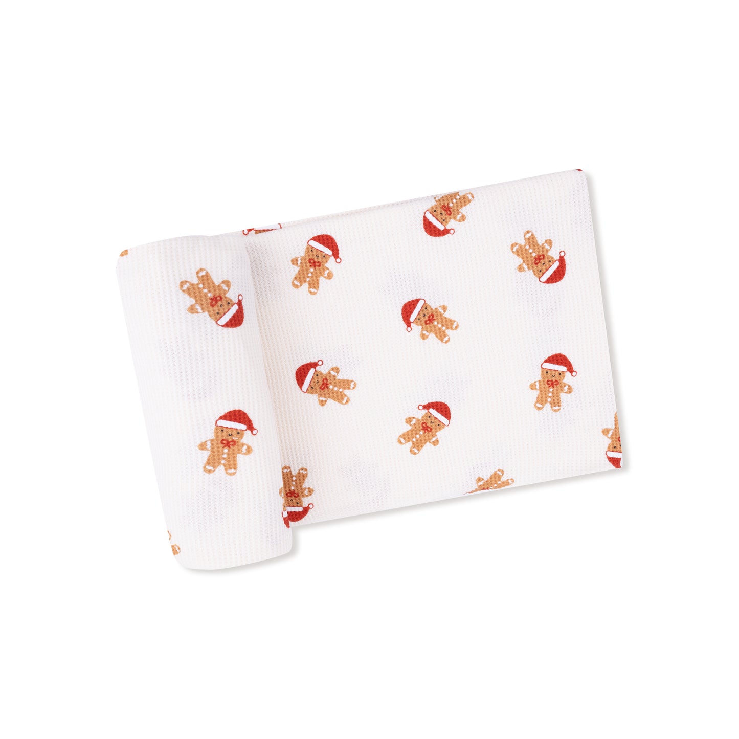 Swaddle Blanket in our  Gingerbread print from Angel Dear