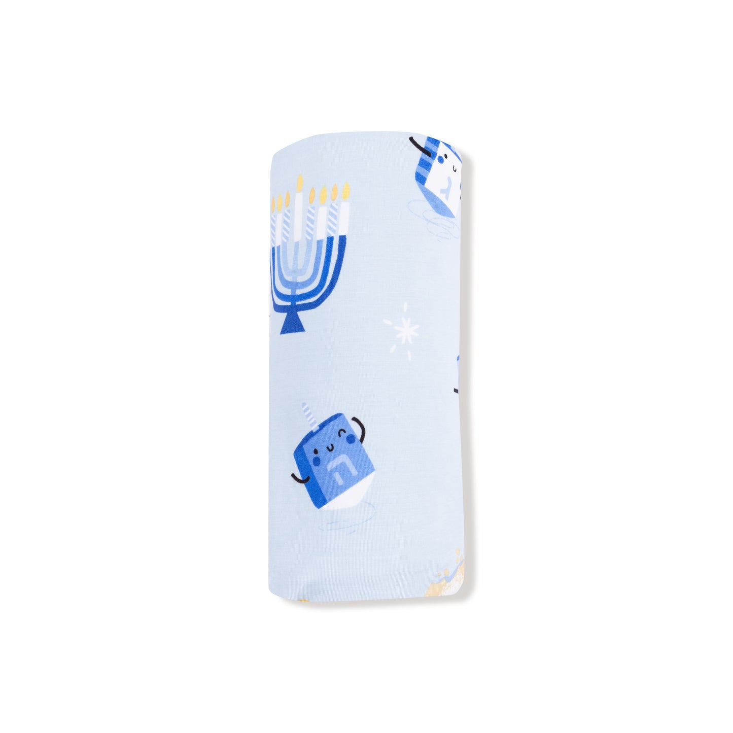 Swaddle Blanket in our  Hanukkah - Blue print from Angel Dear