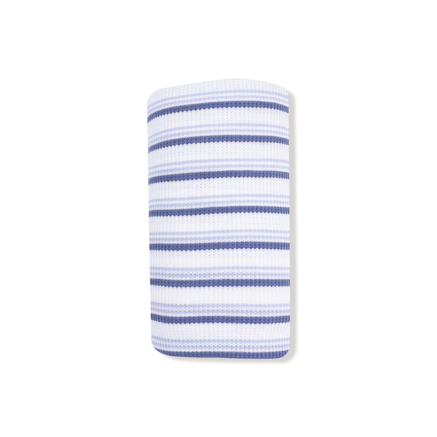 Swaddle Blanket in our  Vintage Stripe - Blue print from Angel Dear