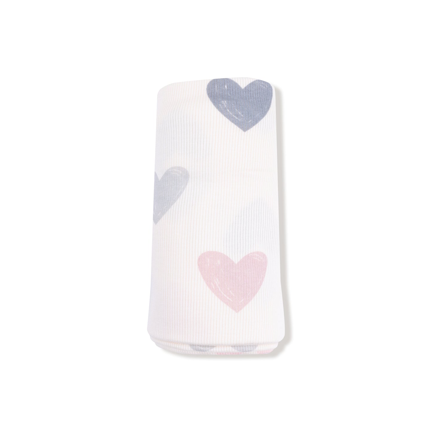 Swaddle Blanket in our  Hearts print from Angel Dear