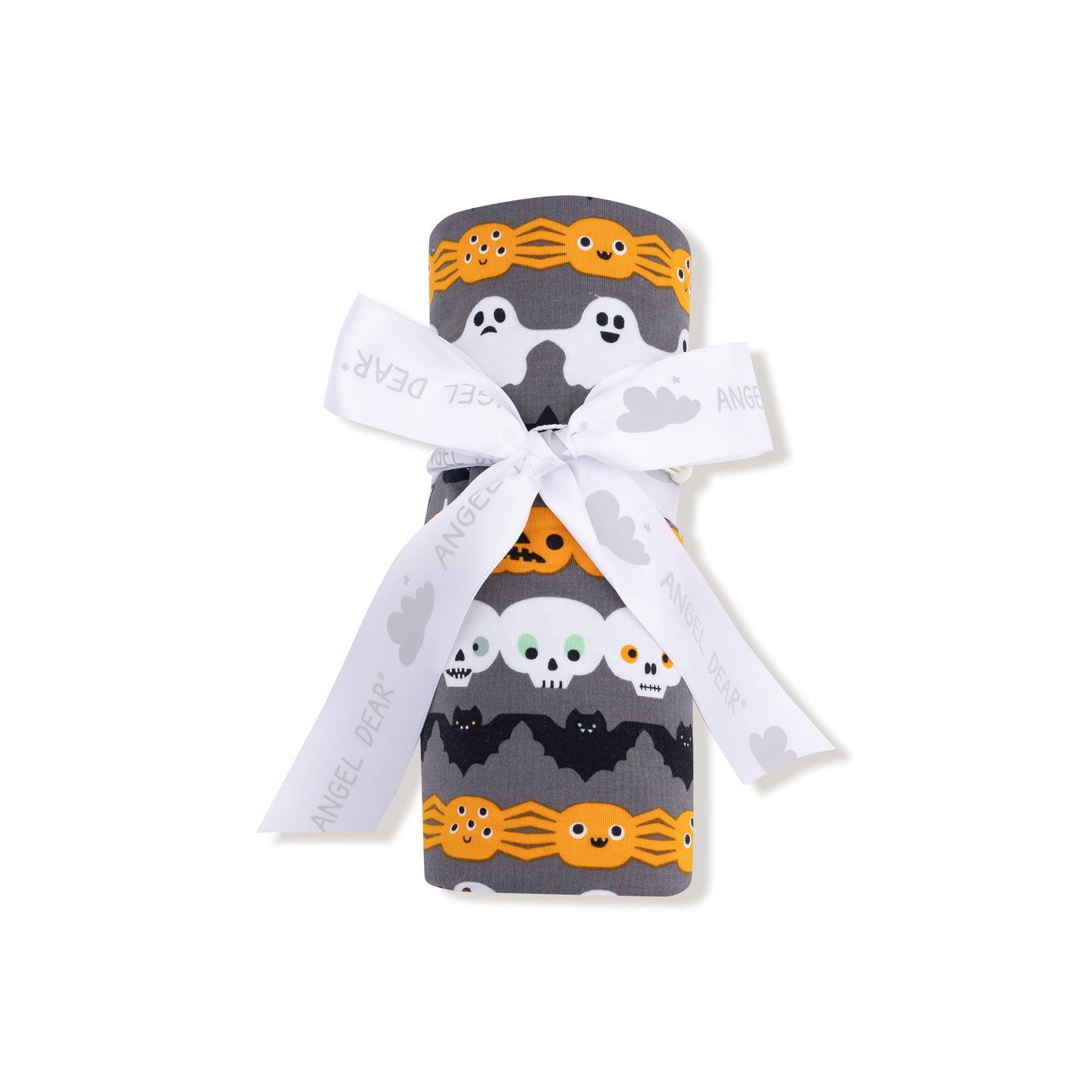 Swaddle Blanket in our  Halloween Paper Garland Glow In The Dark print from Angel Dear