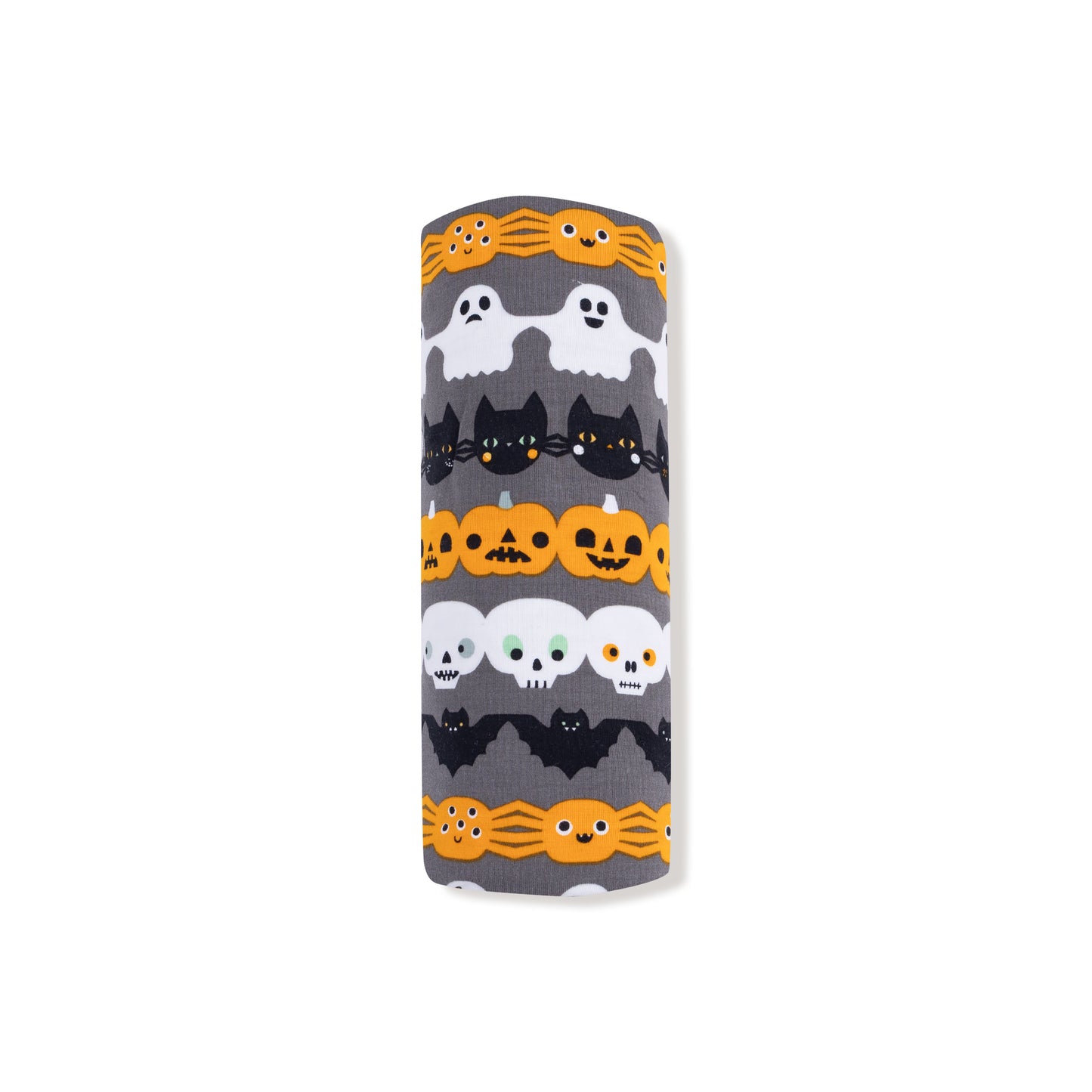Swaddle Blanket in our  Halloween Paper Garland Glow In The Dark print from Angel Dear