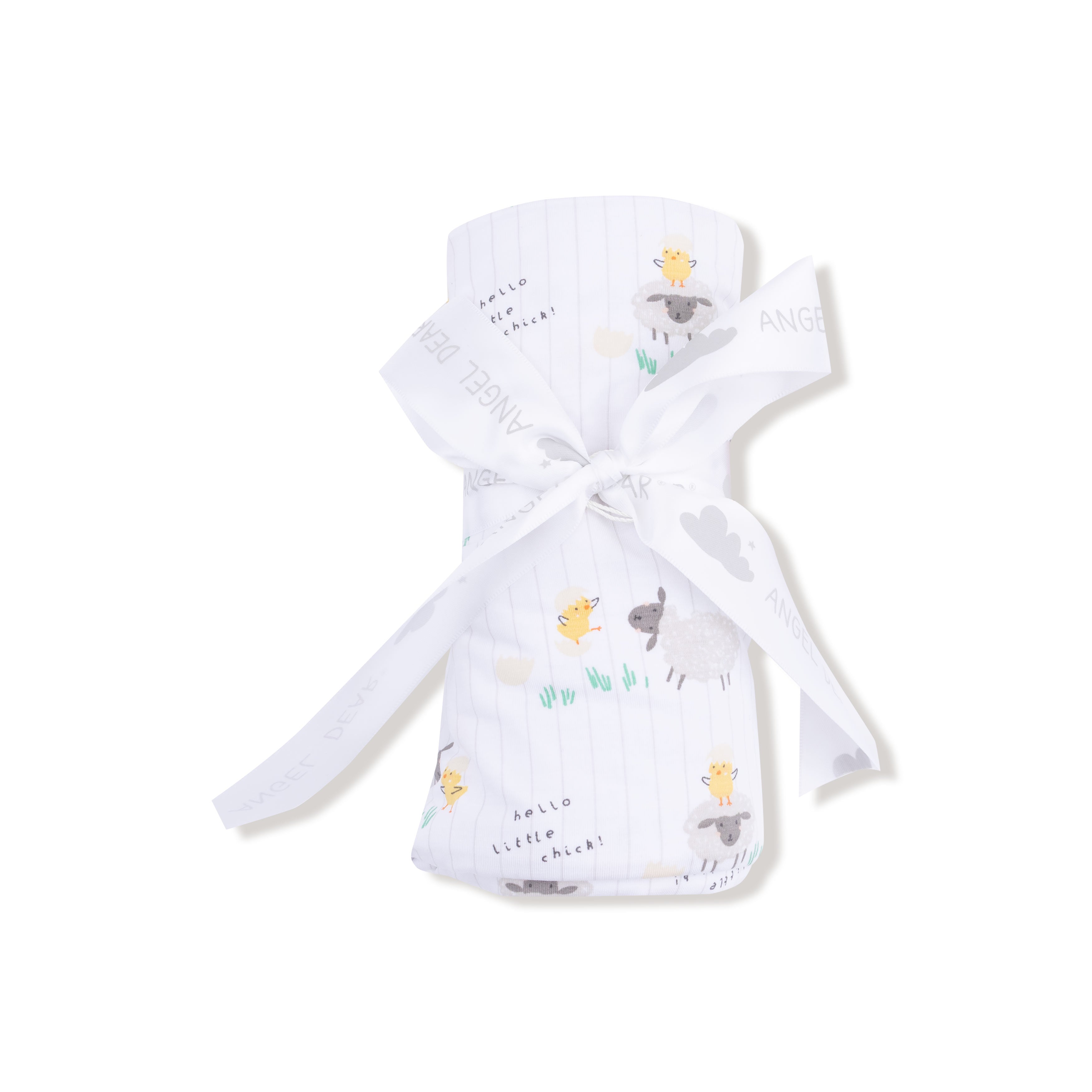 Swaddle Blanket in our  Just Hatched - Unisex print from Angel Dear