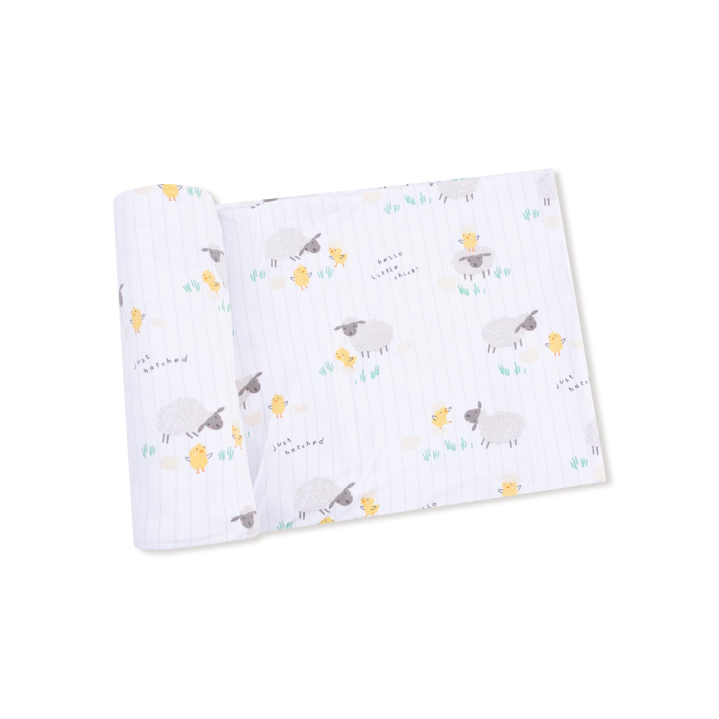 Swaddle Blanket in our  Just Hatched - Unisex print from Angel Dear