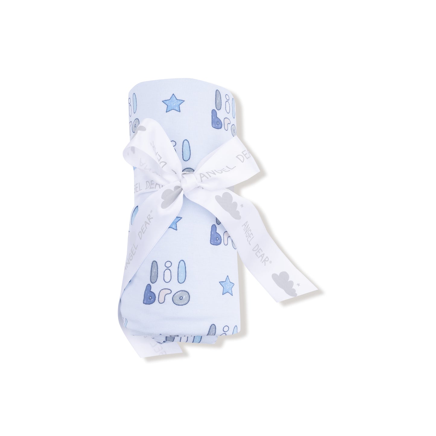 Swaddle Blanket in our  Lil Bro print from Angel Dear