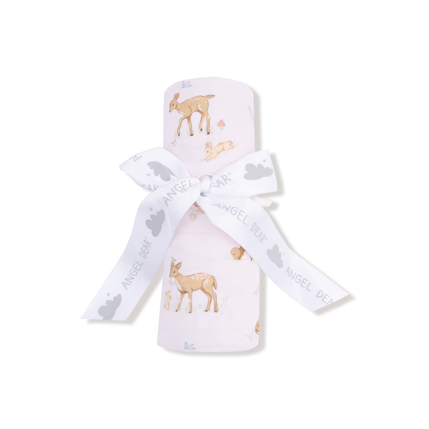 Swaddle Blanket in our  Little Fawn print from Angel Dear