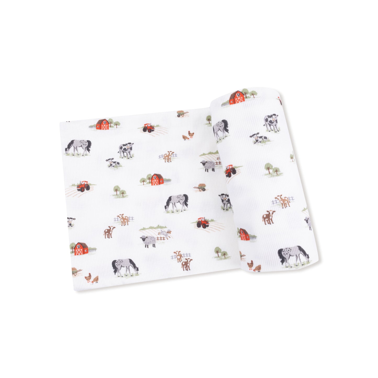 Swaddle Blanket in our  Little Farm print from Angel Dear