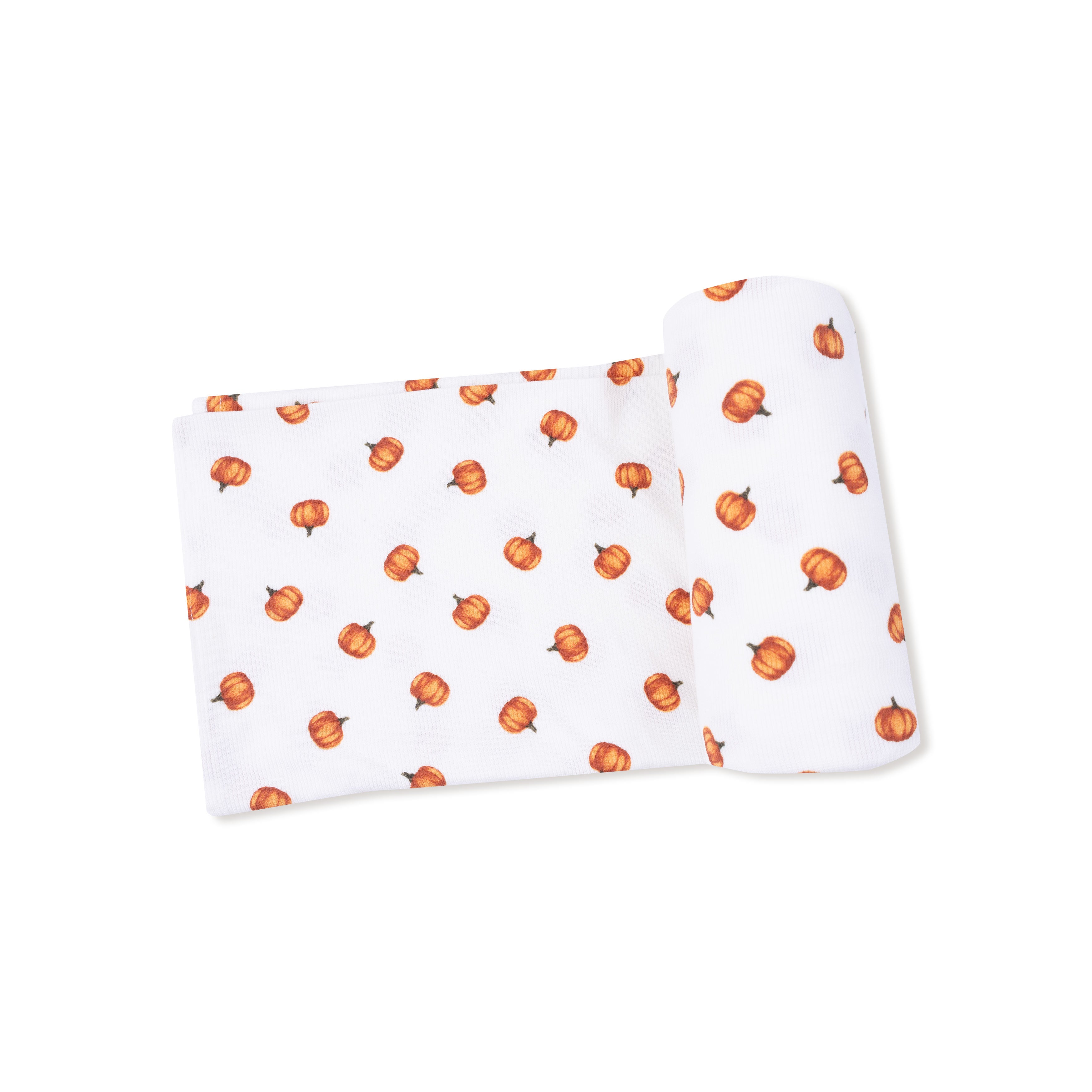 Swaddle Blanket in our  Little Pumpkins print from Angel Dear