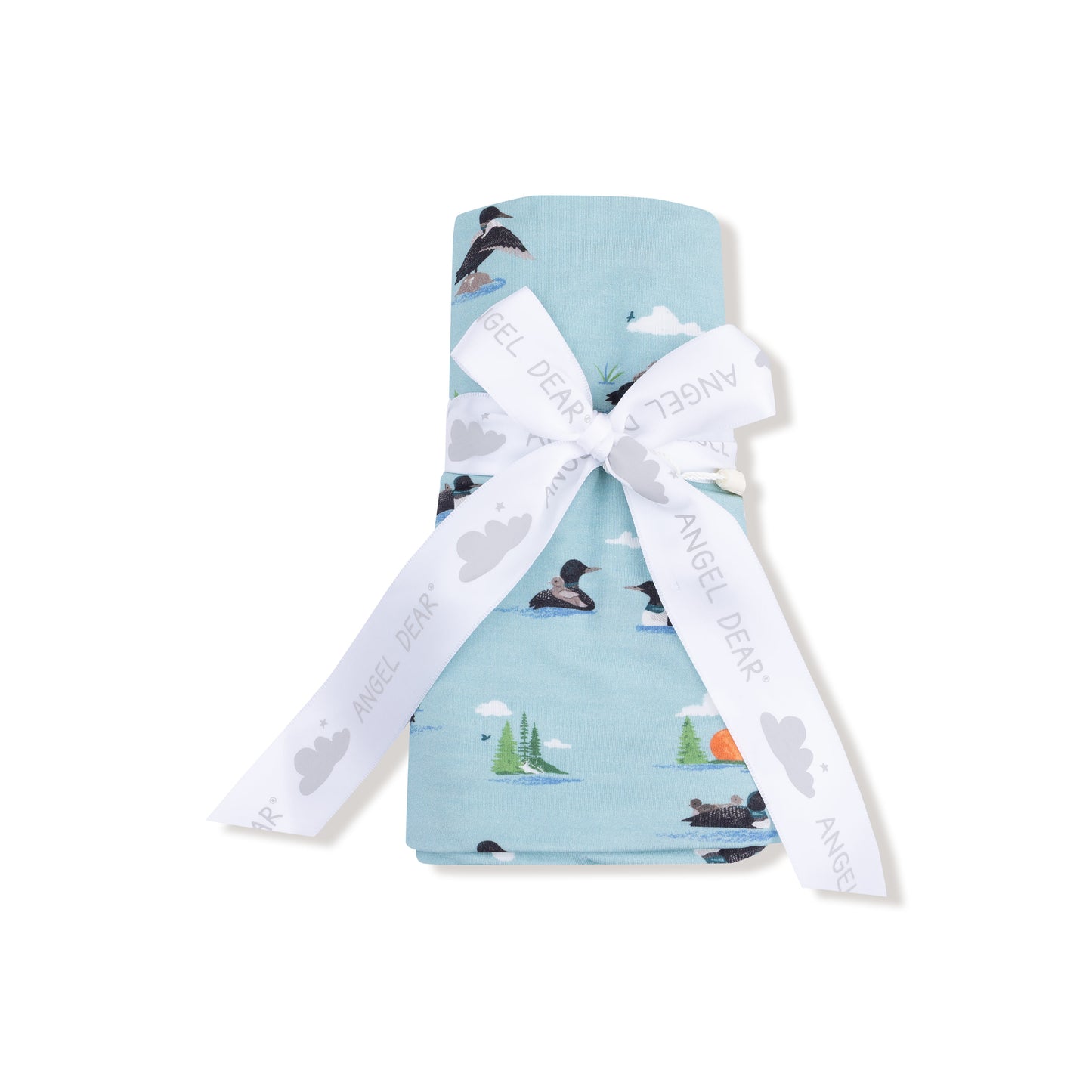 Swaddle Blanket in our  Loons print from Angel Dear