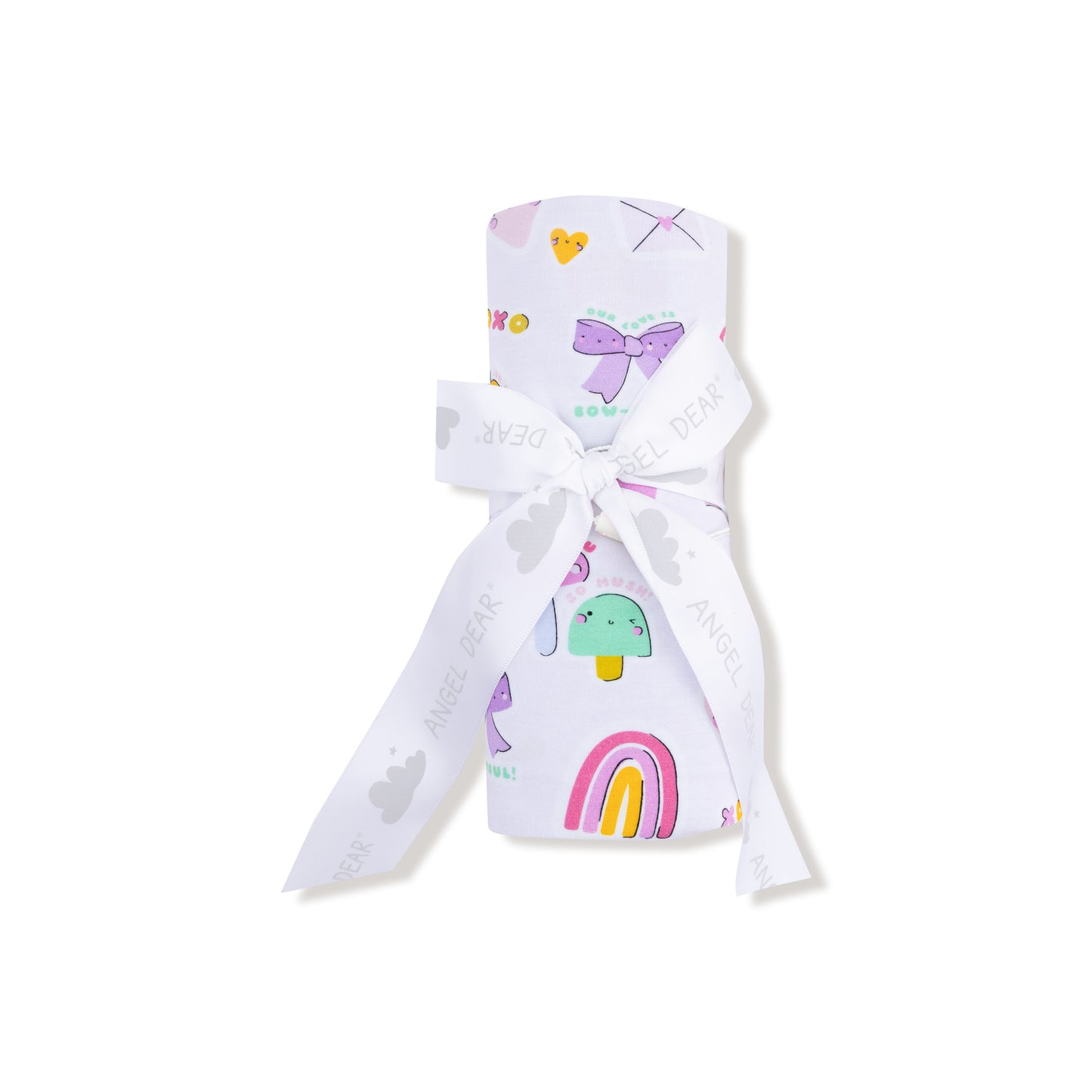 Swaddle Blanket in our  My Funny Valentine - Pink print from Angel Dear