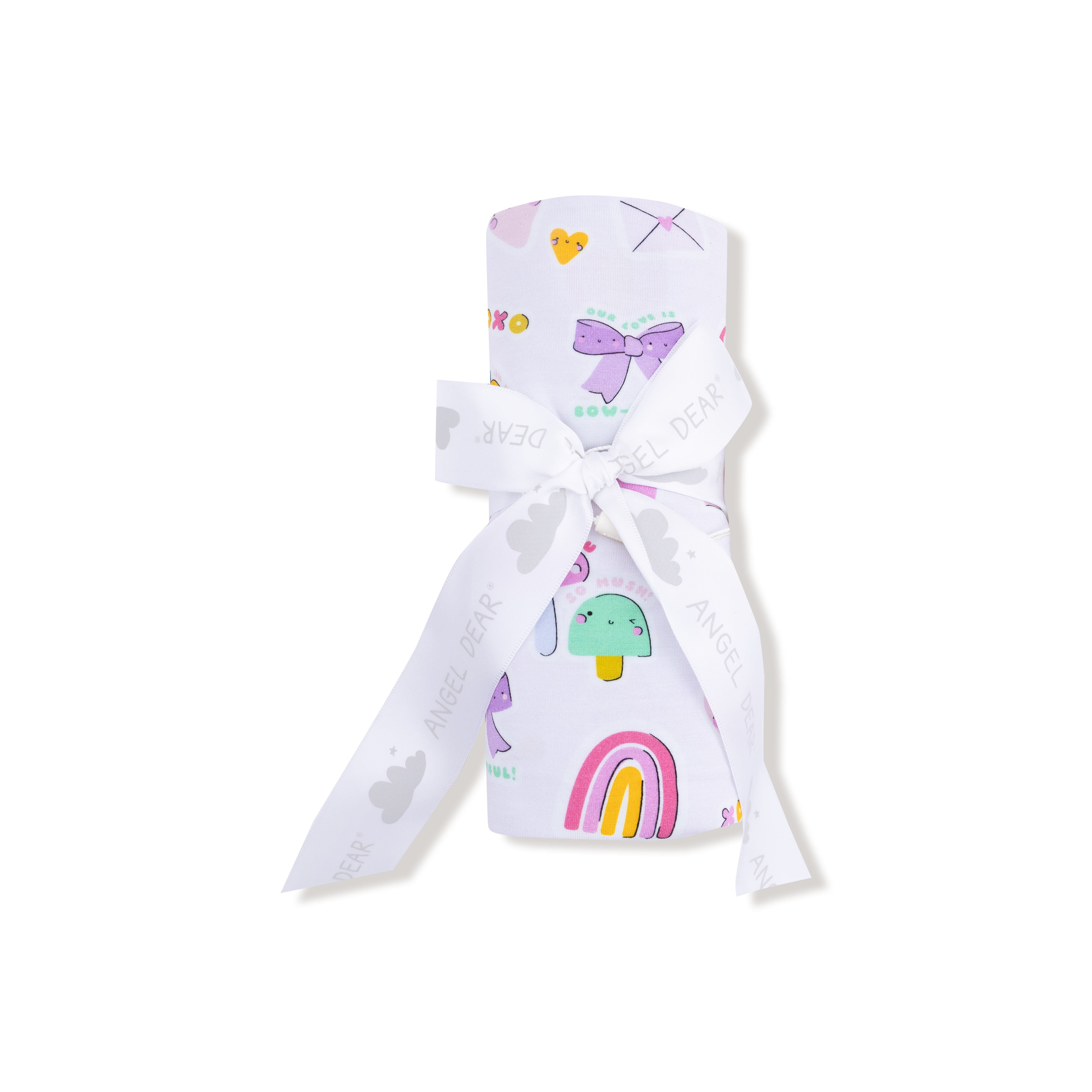 Swaddle Blanket in our  My Funny Valentine - Pink print from Angel Dear