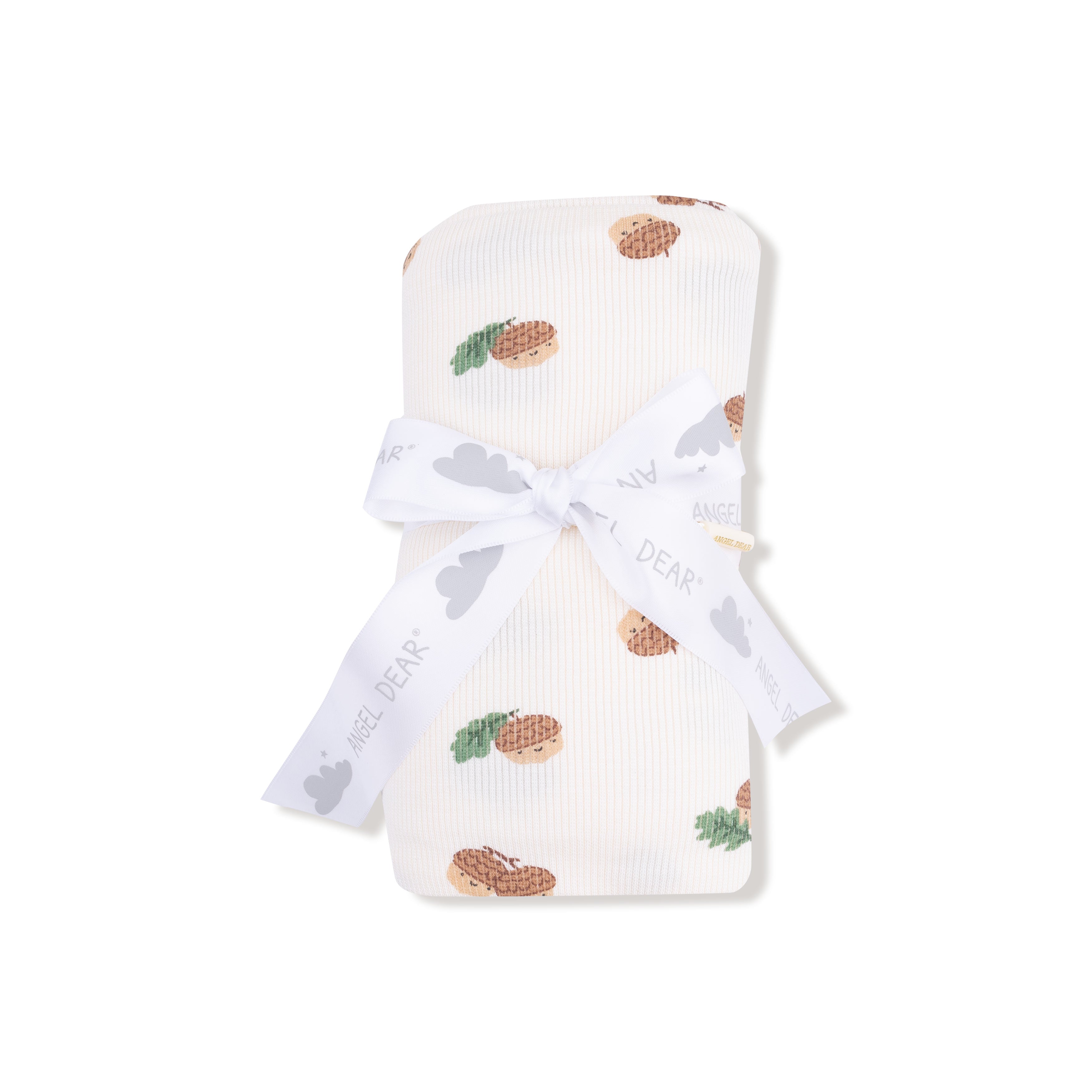 Swaddle Blanket in our  Tiny Acorns print from Angel Dear