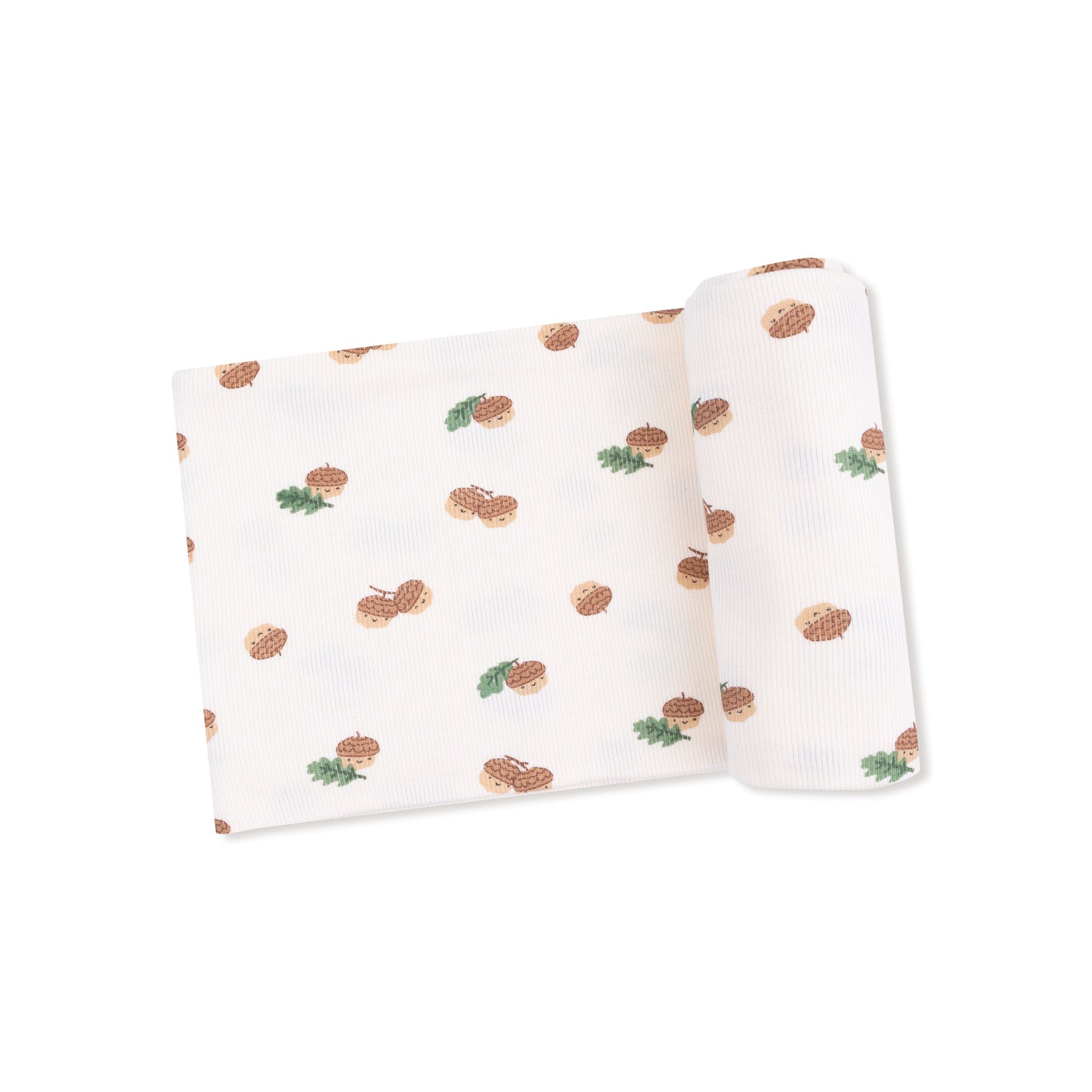 Swaddle Blanket in our  Tiny Acorns print from Angel Dear