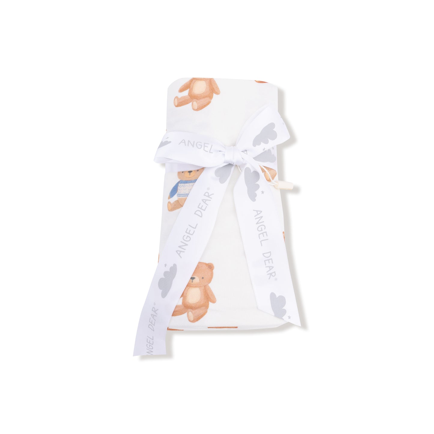 Swaddle Blanket in our  Teddy Bear Collection print from Angel Dear