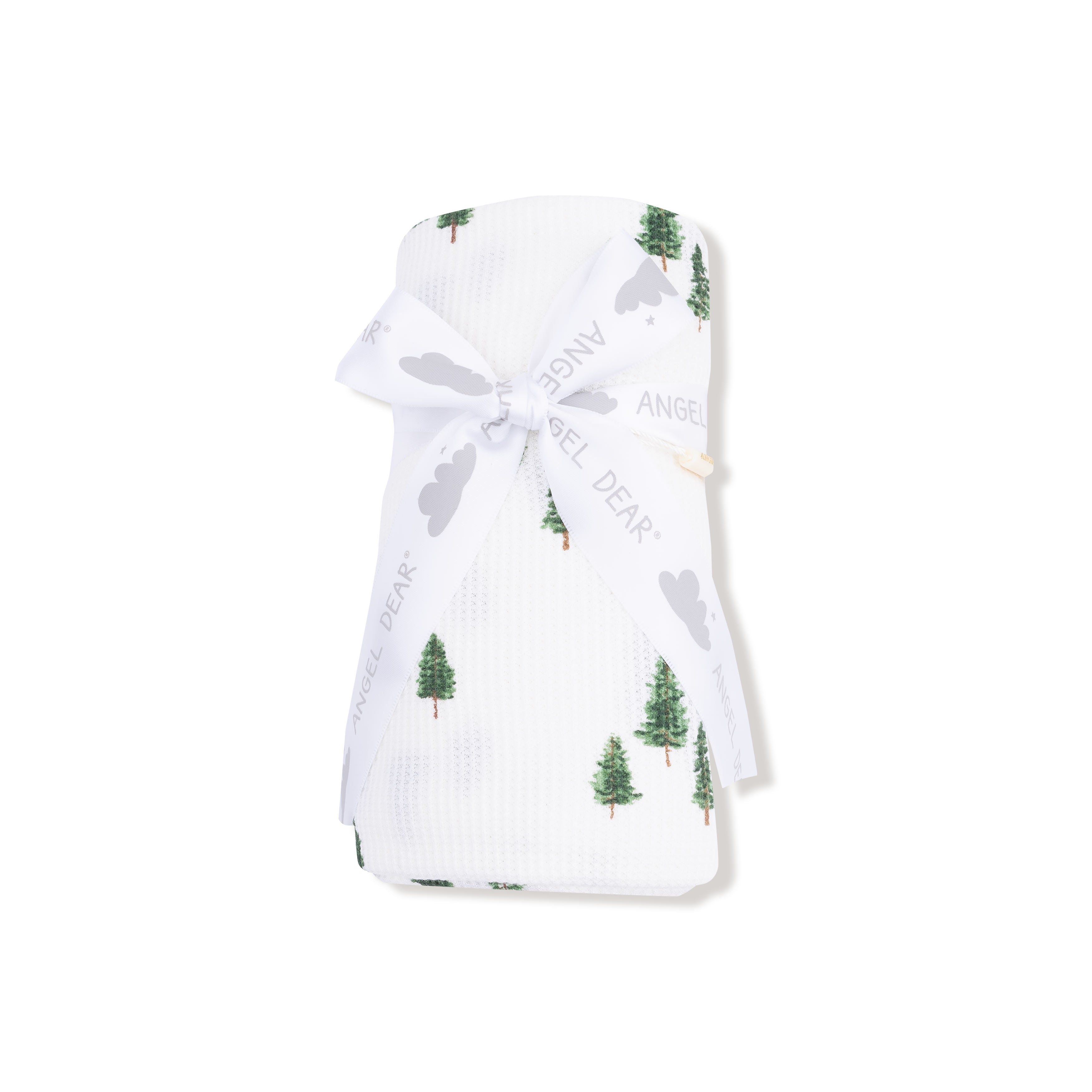 Swaddle Blanket in our  Tiny Forest print from Angel Dear