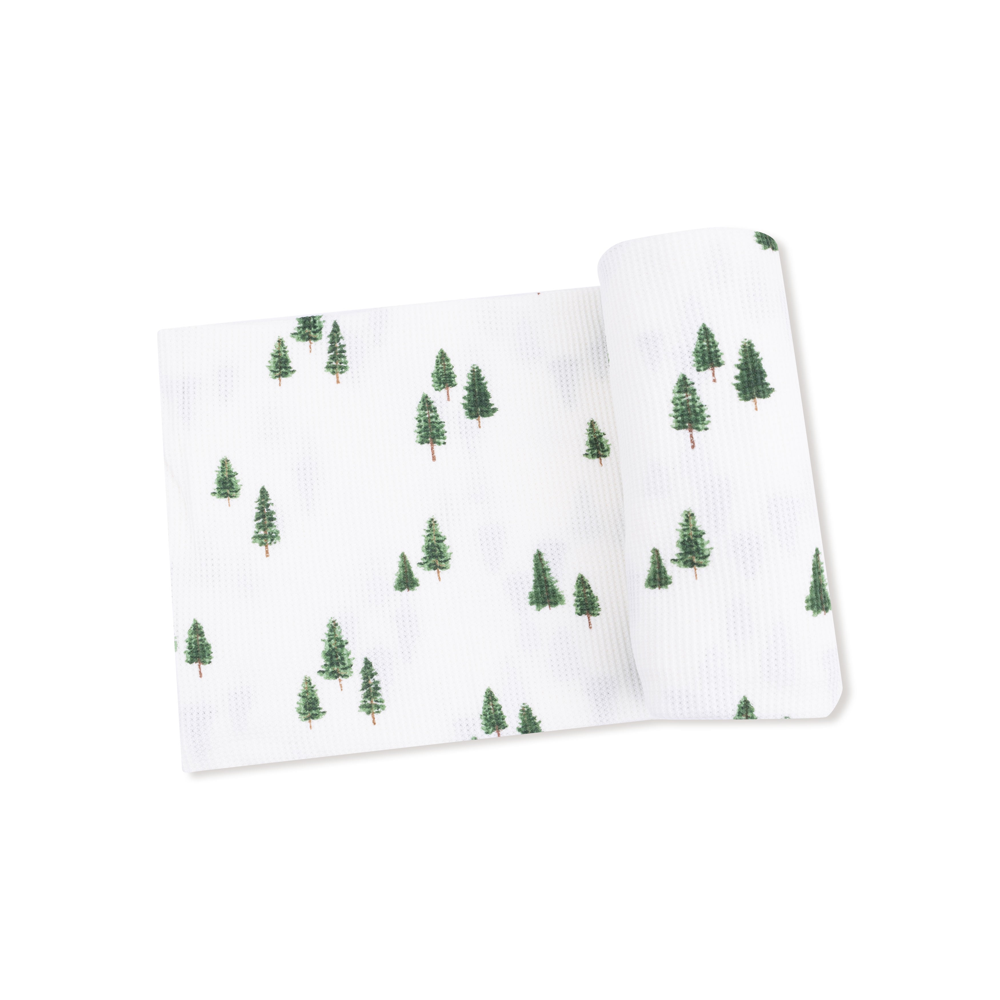 Swaddle Blanket in our  Tiny Forest print from Angel Dear