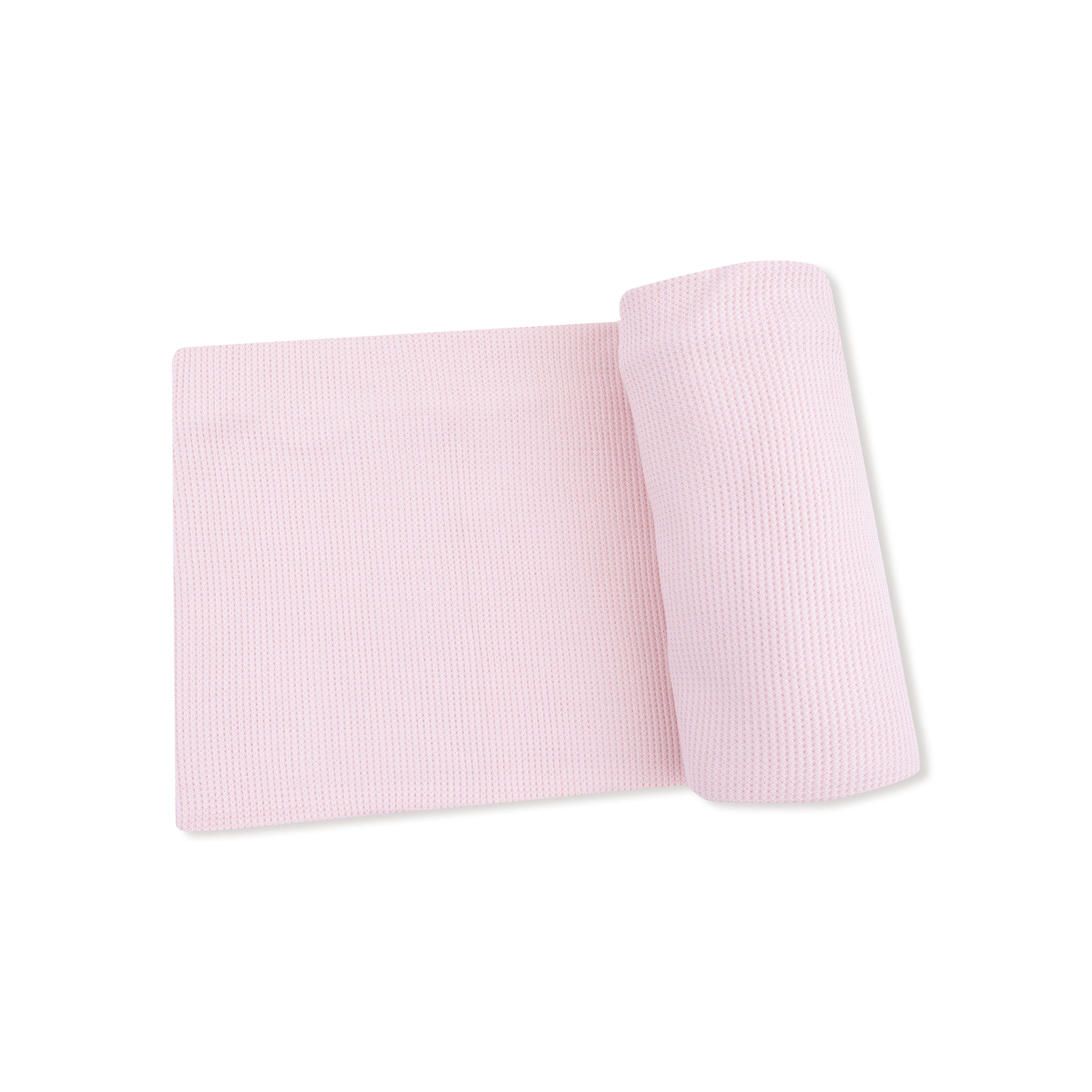 Swaddle Blanket in our Veiled Pink print from Angel Dear