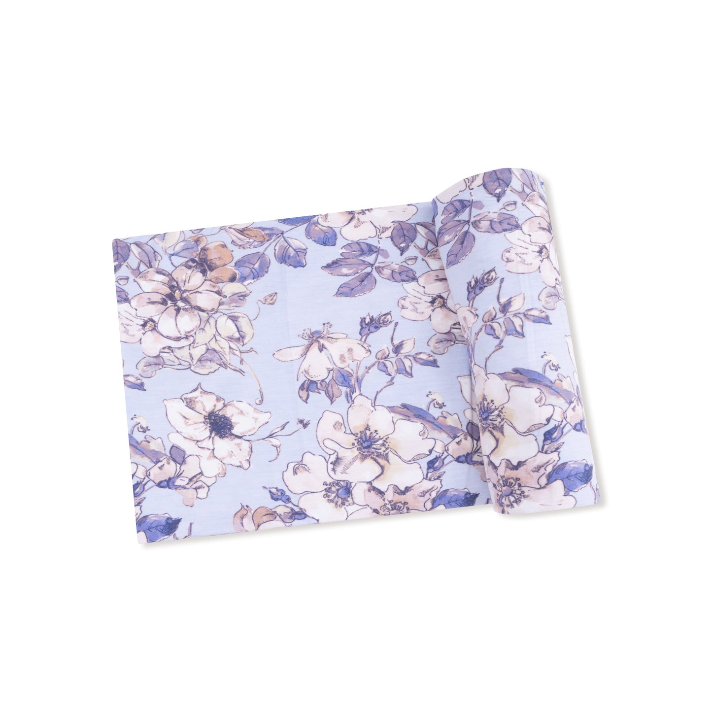 Swaddle Blanket in our  Woodrose - Peri print from Angel Dear