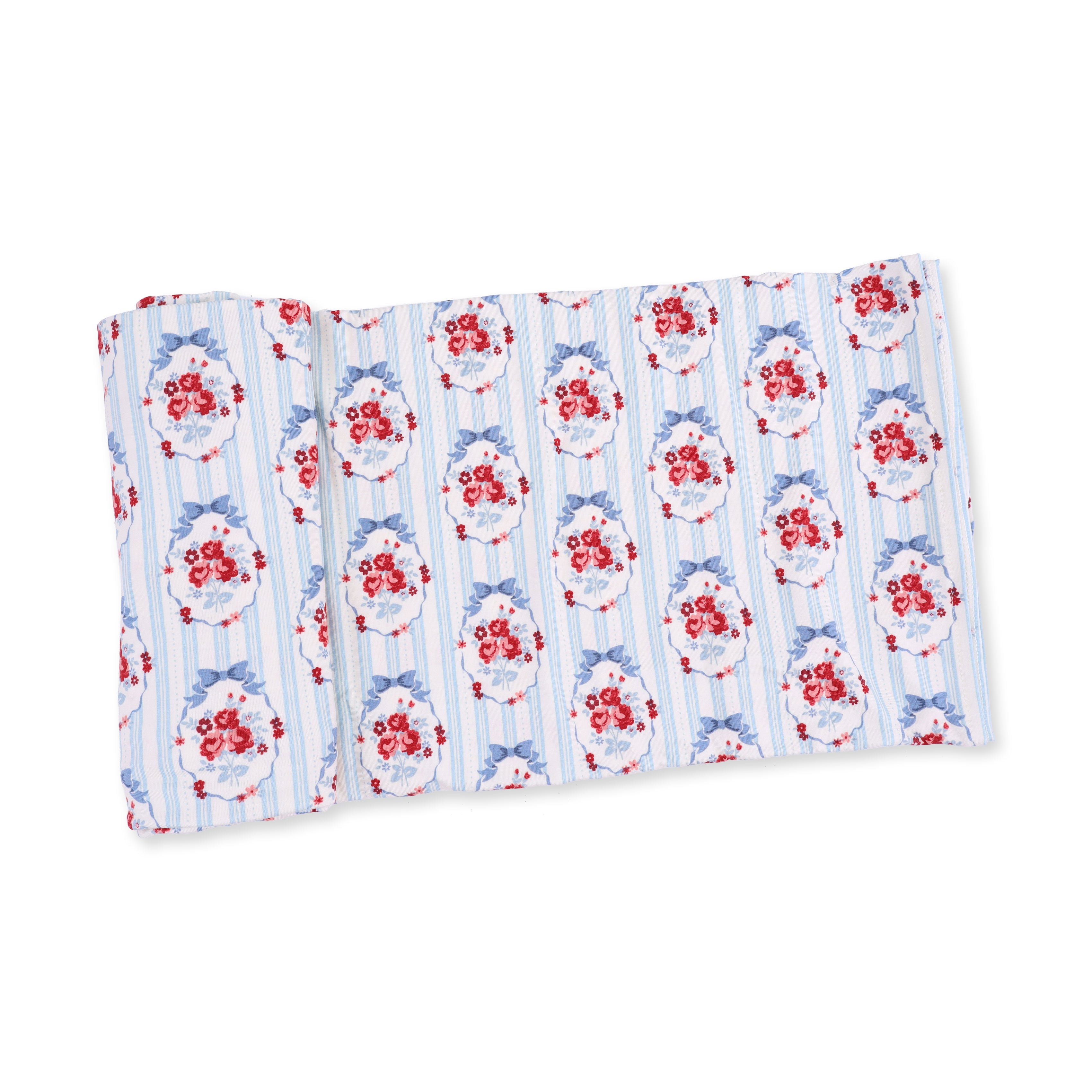 Beverly Cameo Stripe - Swaddle Blanket