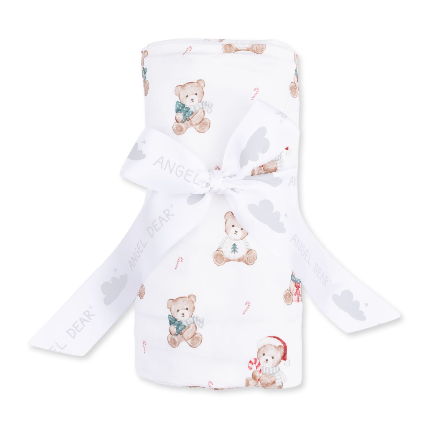 Christmas Teddy Bears Uni - Swaddle Blanket