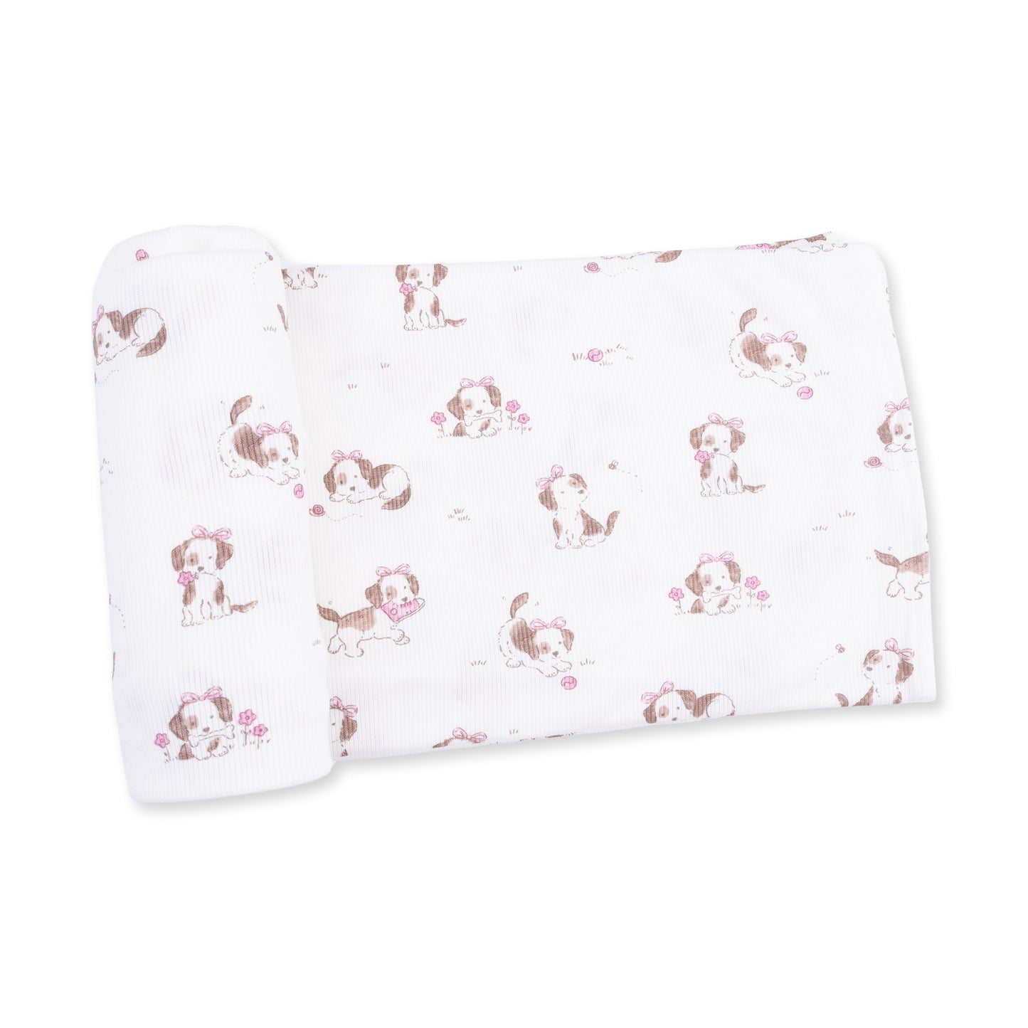 Explorer Puppy Pink - Swaddle Blanket