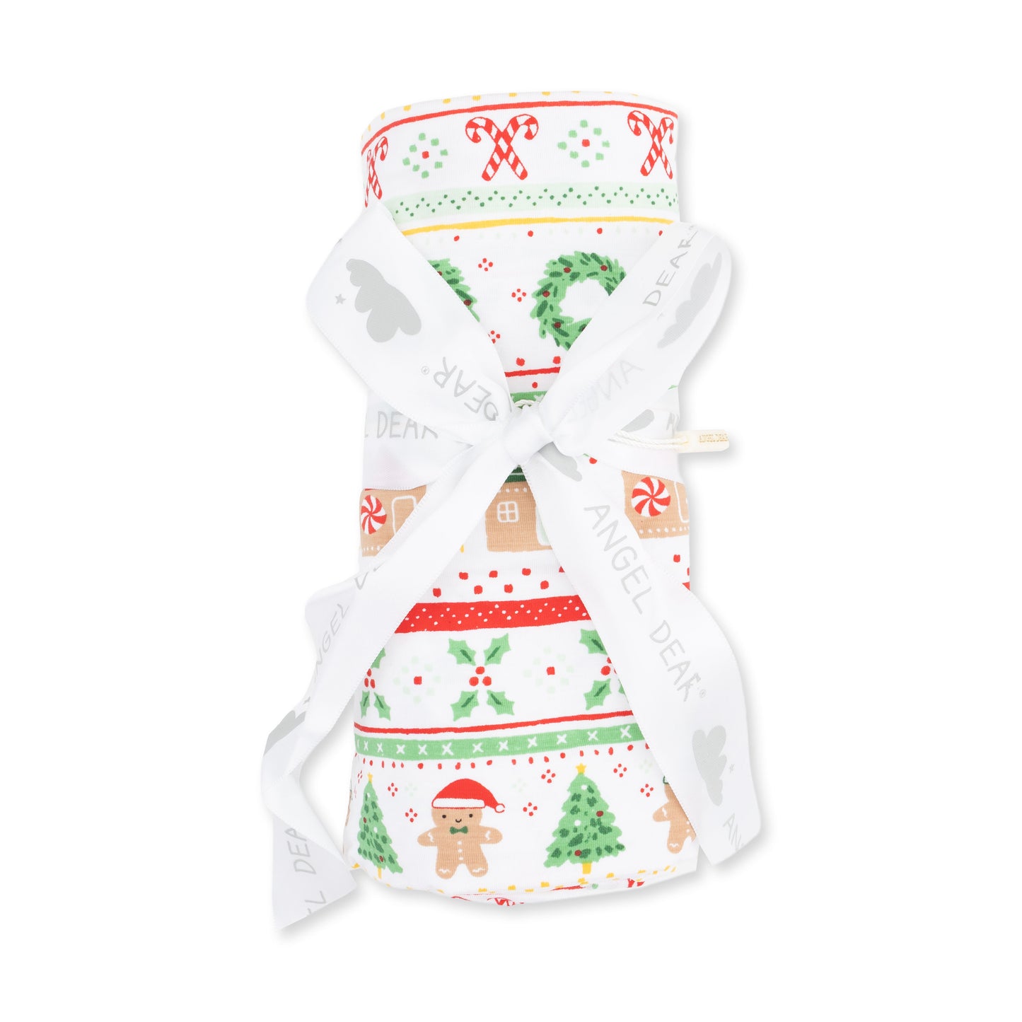 Gingerbread Fair Isle Uni - Swaddle Blanket
