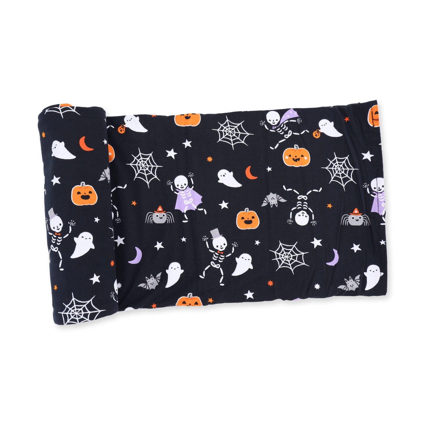 Halloween Skeleton Buddies - Glow in the Dark - Swaddle Blanket