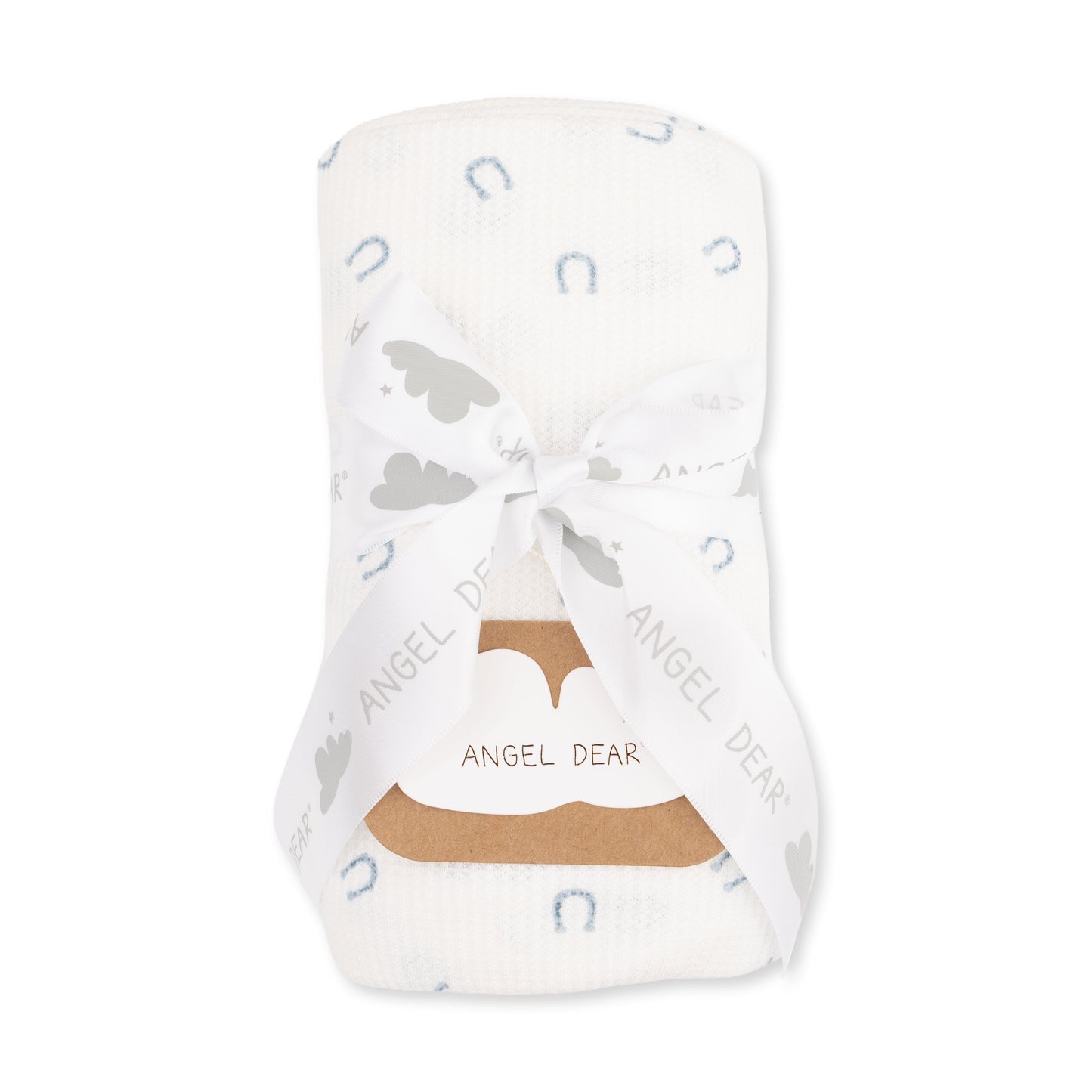 Little Horseshoes Blue - Swaddle Blanket