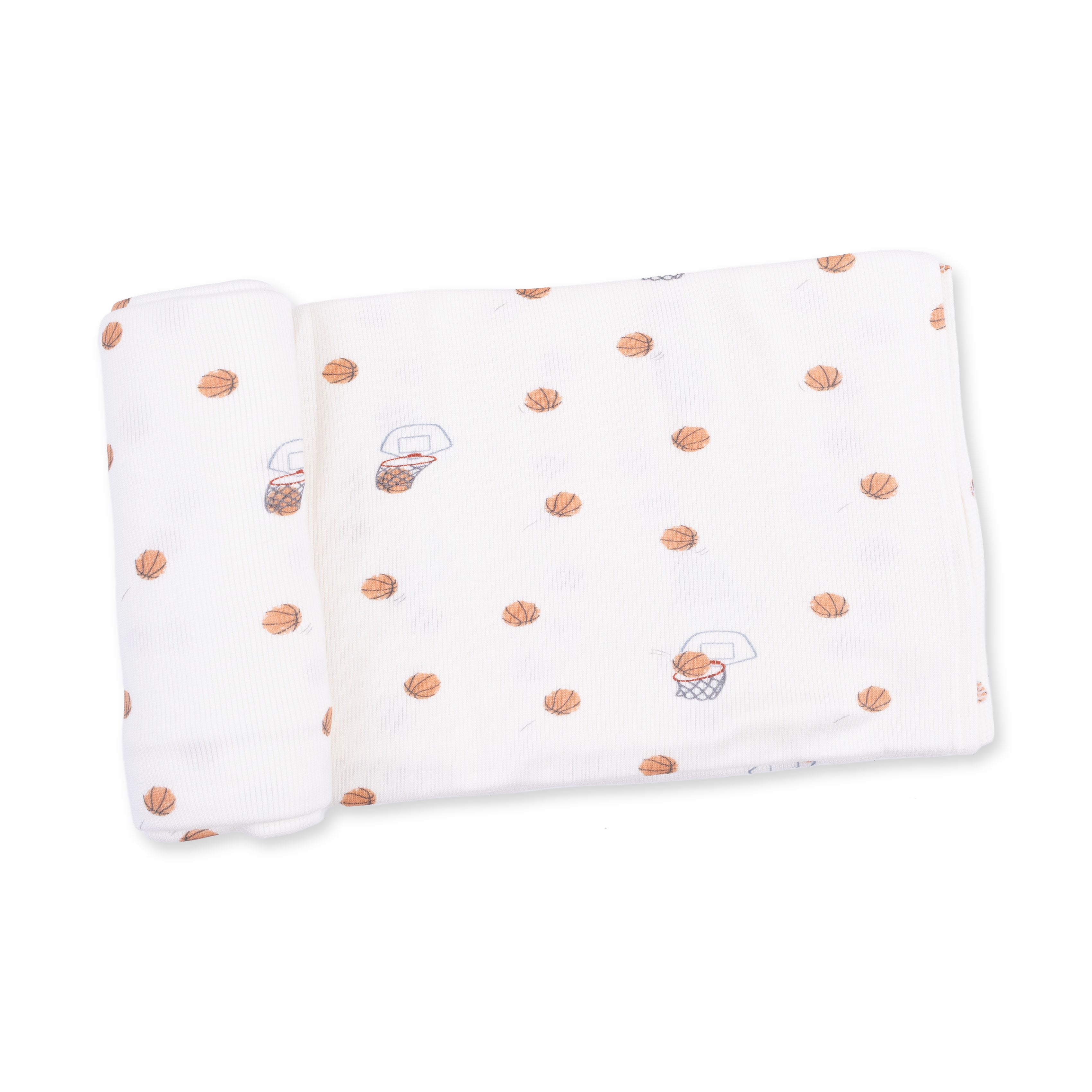 Mini Basketballs - Swaddle Blanket