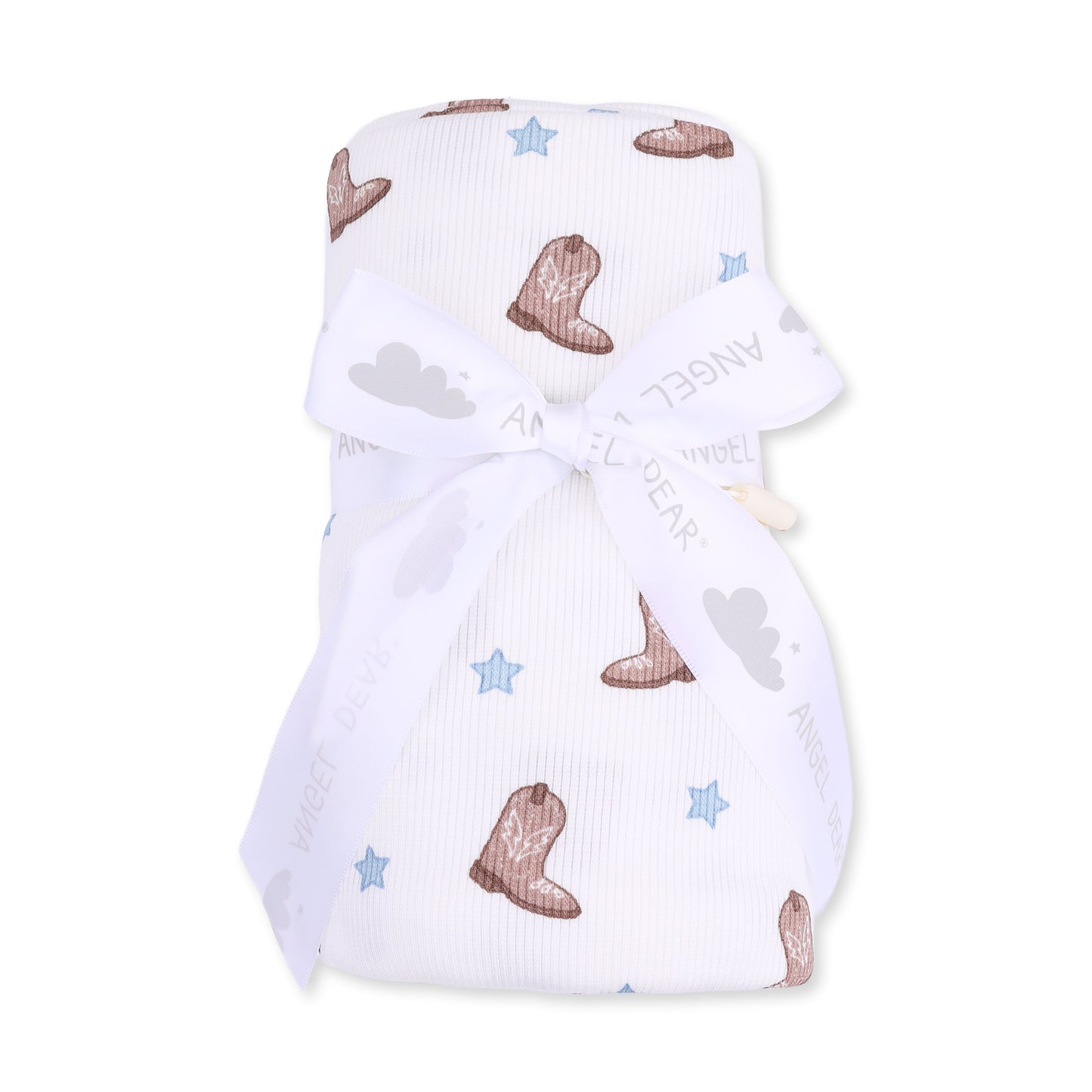 Mini Cowboy Boots - Swaddle Blanket