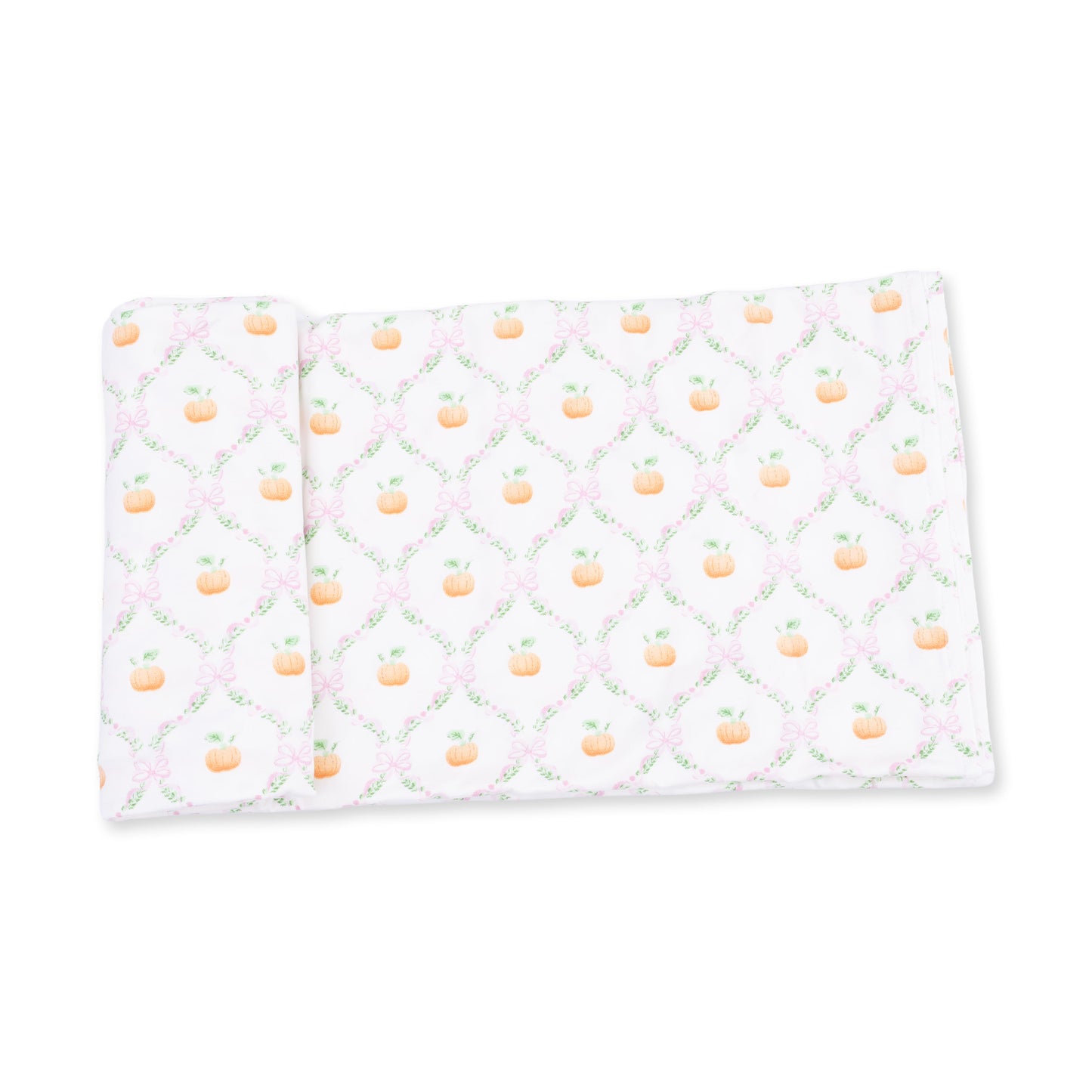 Pretty Pumpkin Trellis - Swaddle Blanket