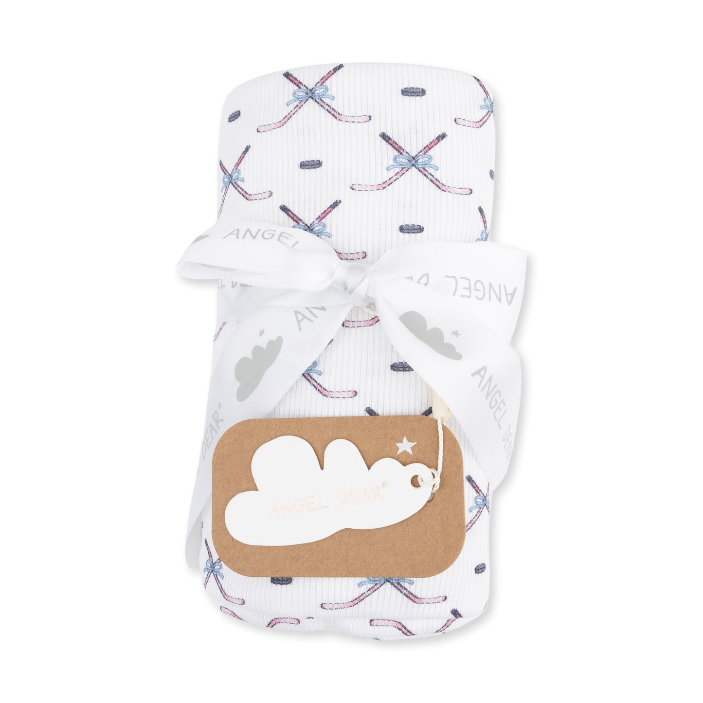 Simple Hockey Pink - Swaddle Blanket