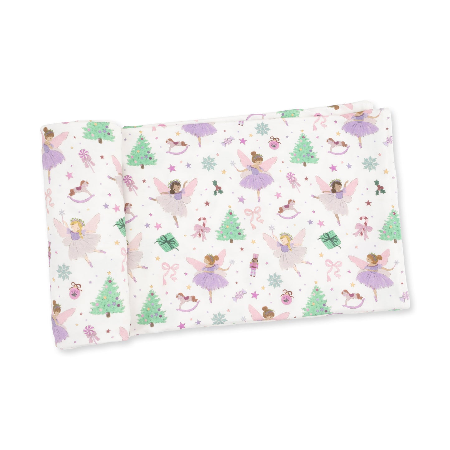 Sugar Plum Fairies - Swaddle Blanket