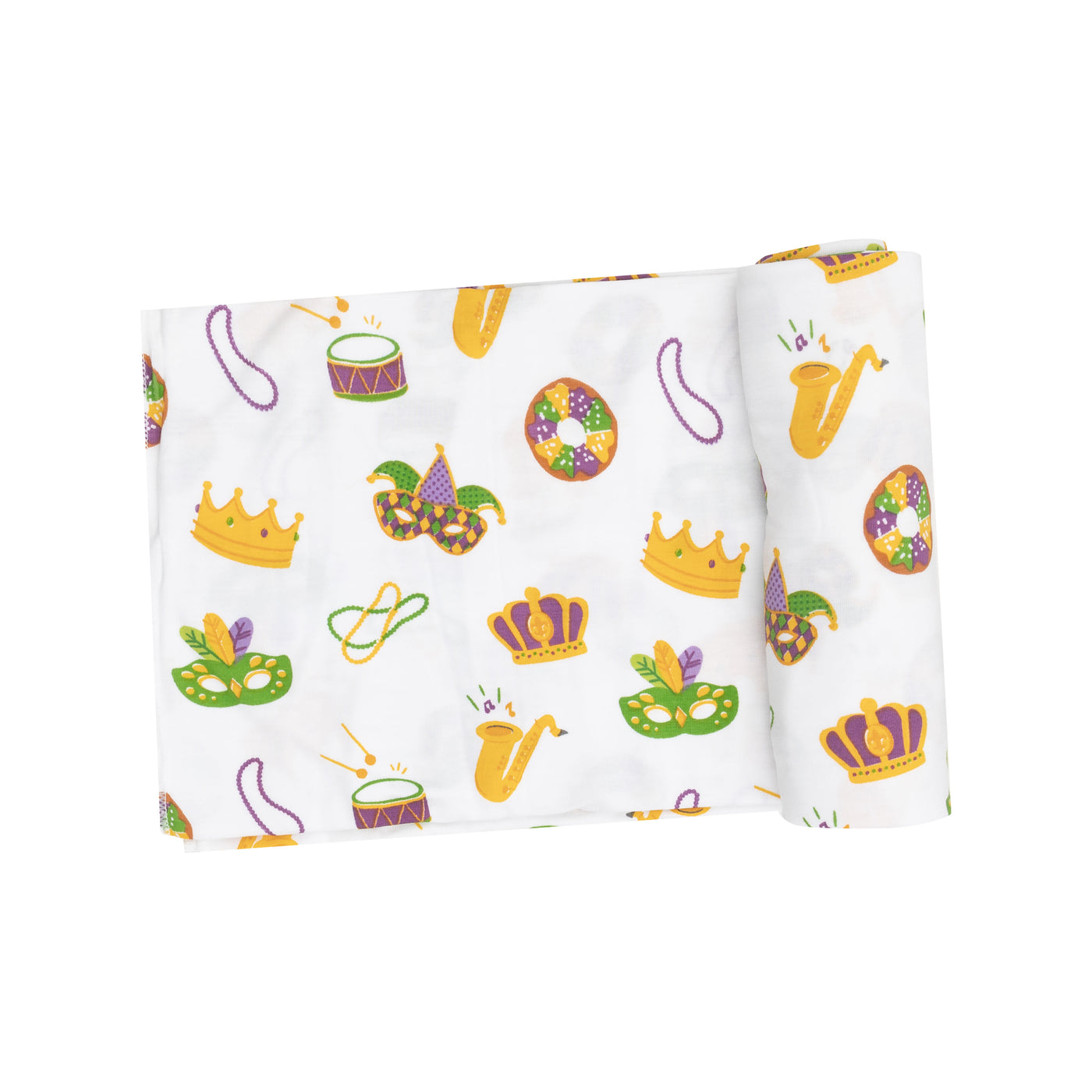 Swaddle Blanket - Mardi Gras-Angel Dear