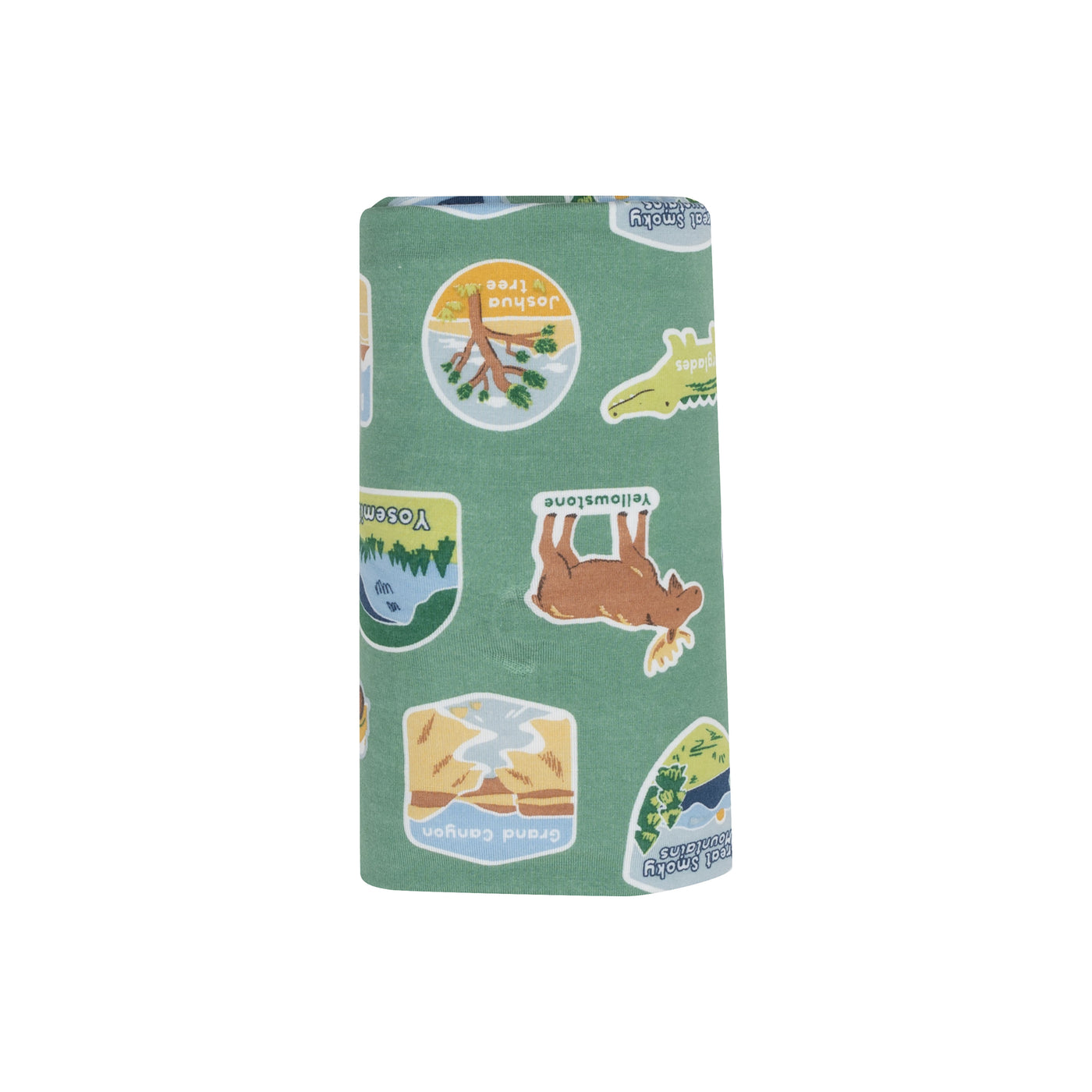 Swaddle Blanket - National Park Stickers