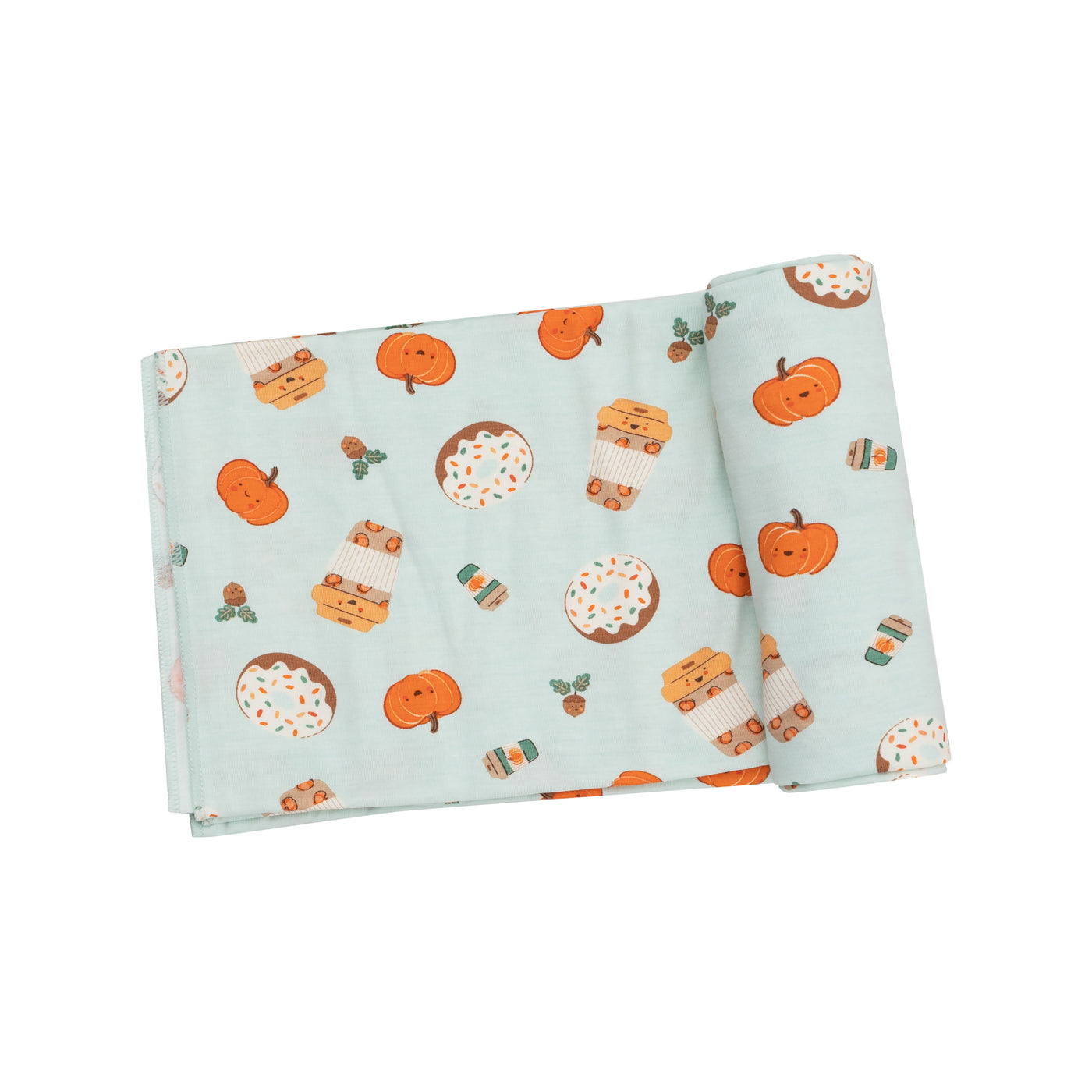 Swaddle Blanket - Pumpkin Spice Latte-Angel Dear