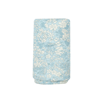 Swaddle Blanket - Blue Meadow Floral