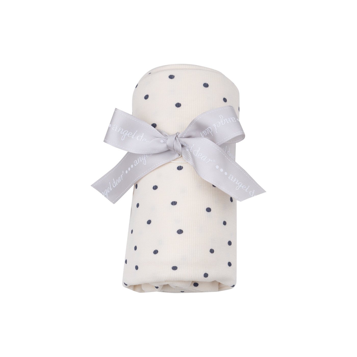 Swaddle Blanket - Navy Mini Dot