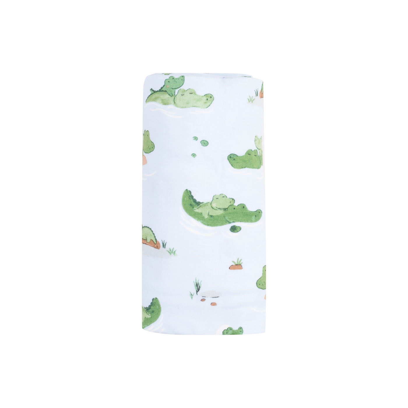 Swaddle Blanket - Alligator Blue