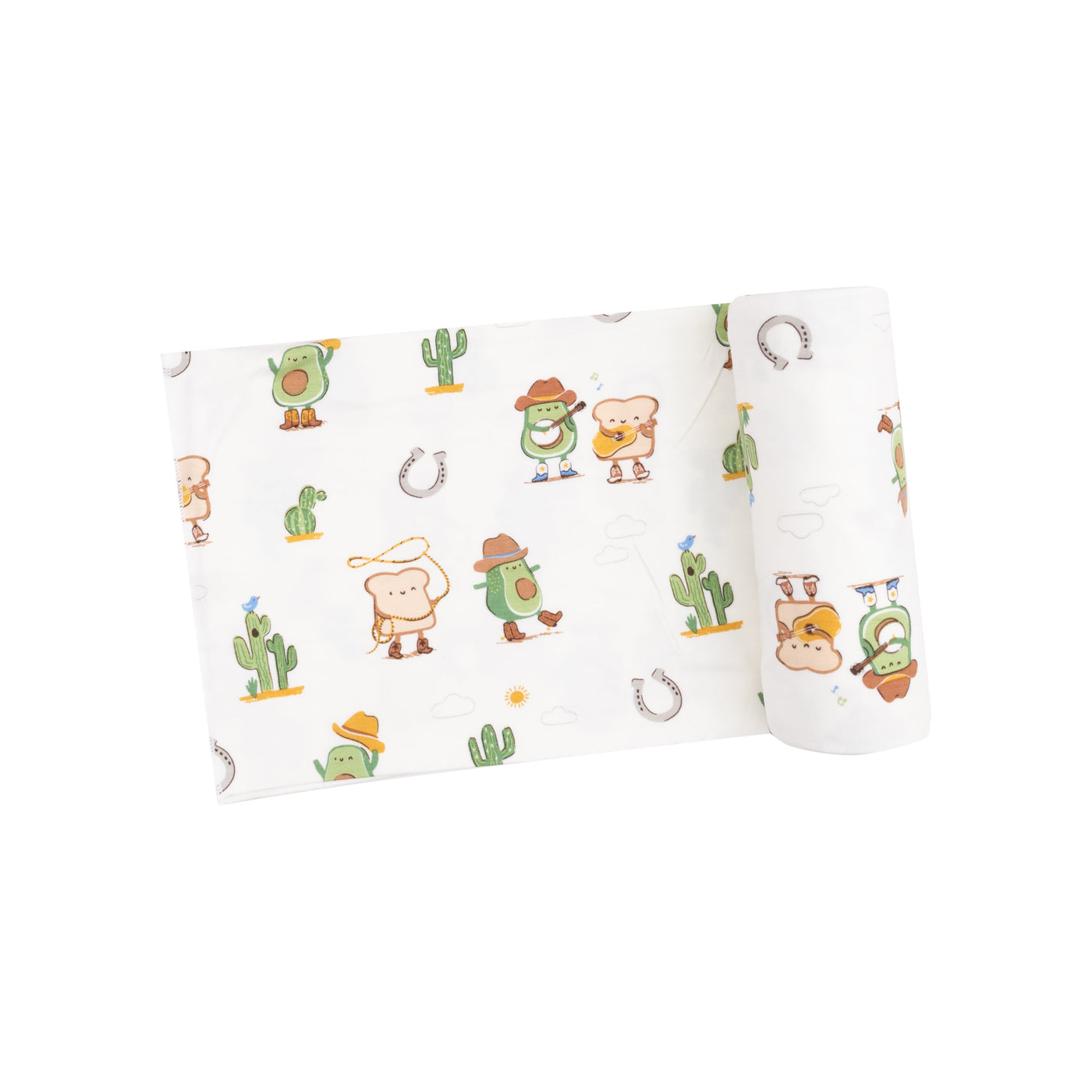 Swaddle Blanket  - Avocado Toast Western