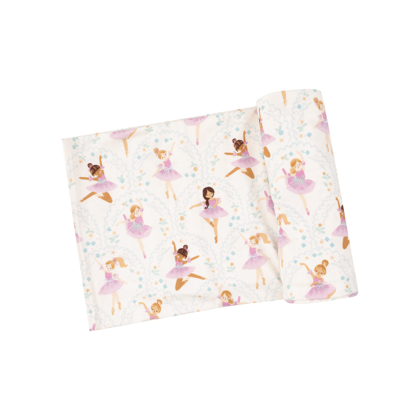 Swaddle Blanket - Bow Ballerinas