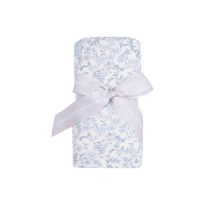 Swaddle Blanket - Blue Calico Floral