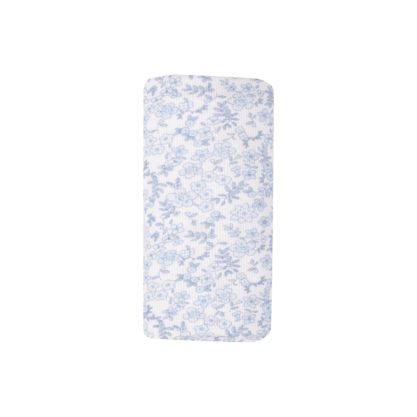 Swaddle Blanket - Blue Calico Floral